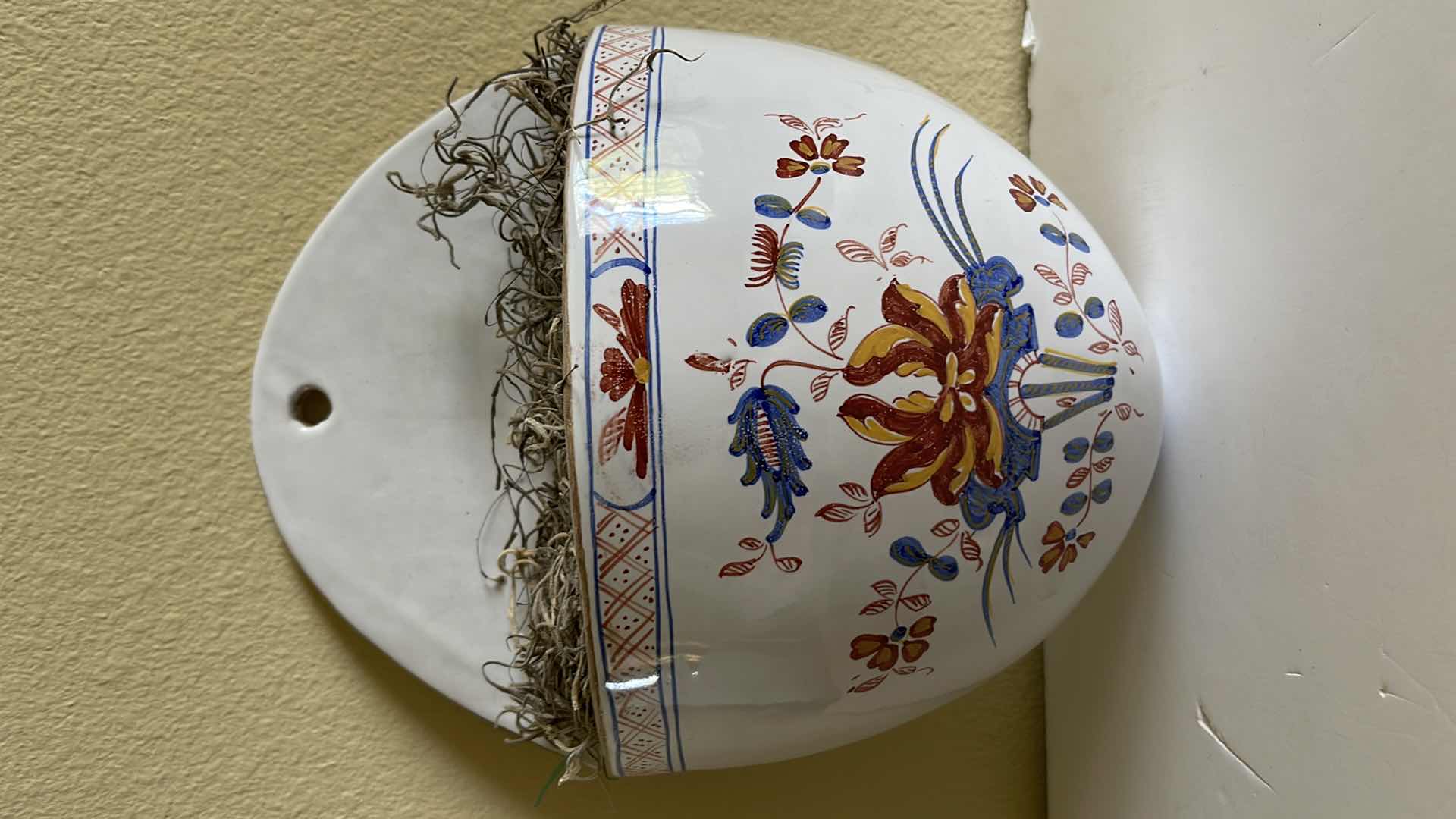 Photo 3 of HANDPAINTED HANGING PLANTER