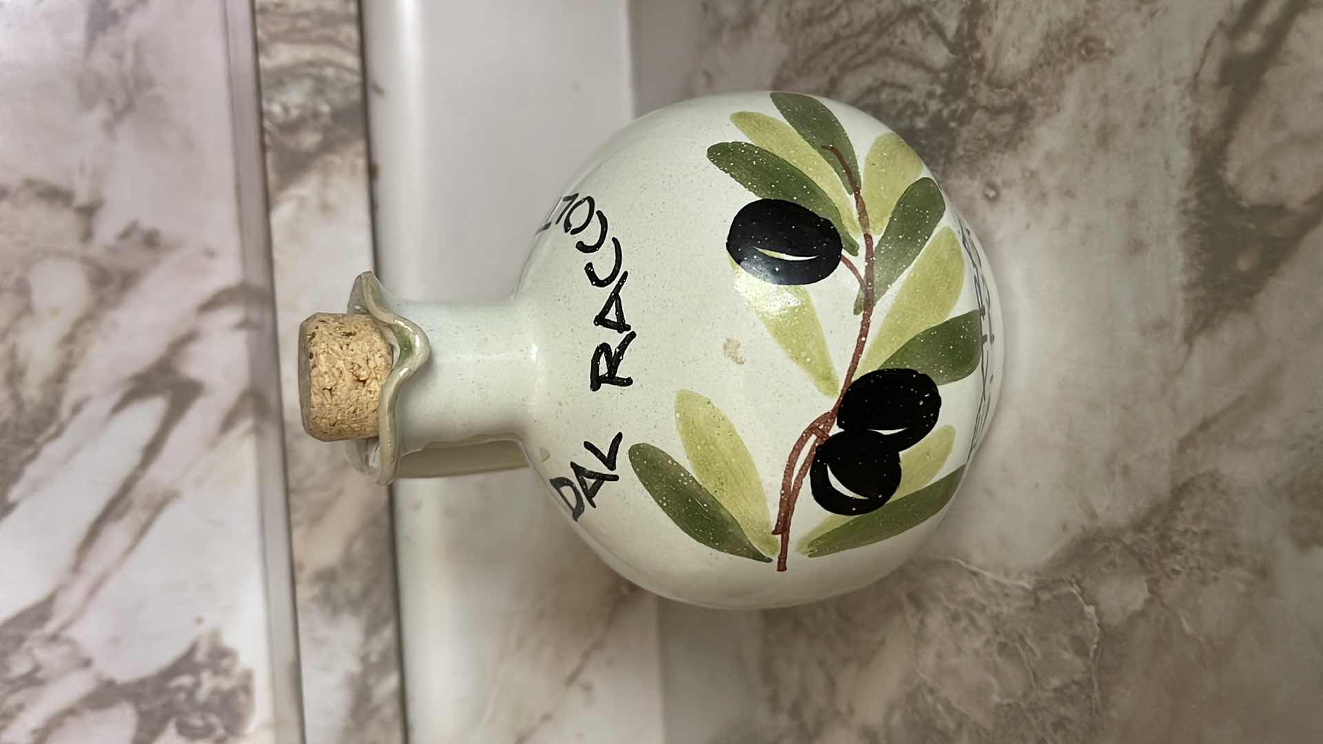 Photo 1 of OIL AND VINEGAR, BUTTER DISH POTTERY SET