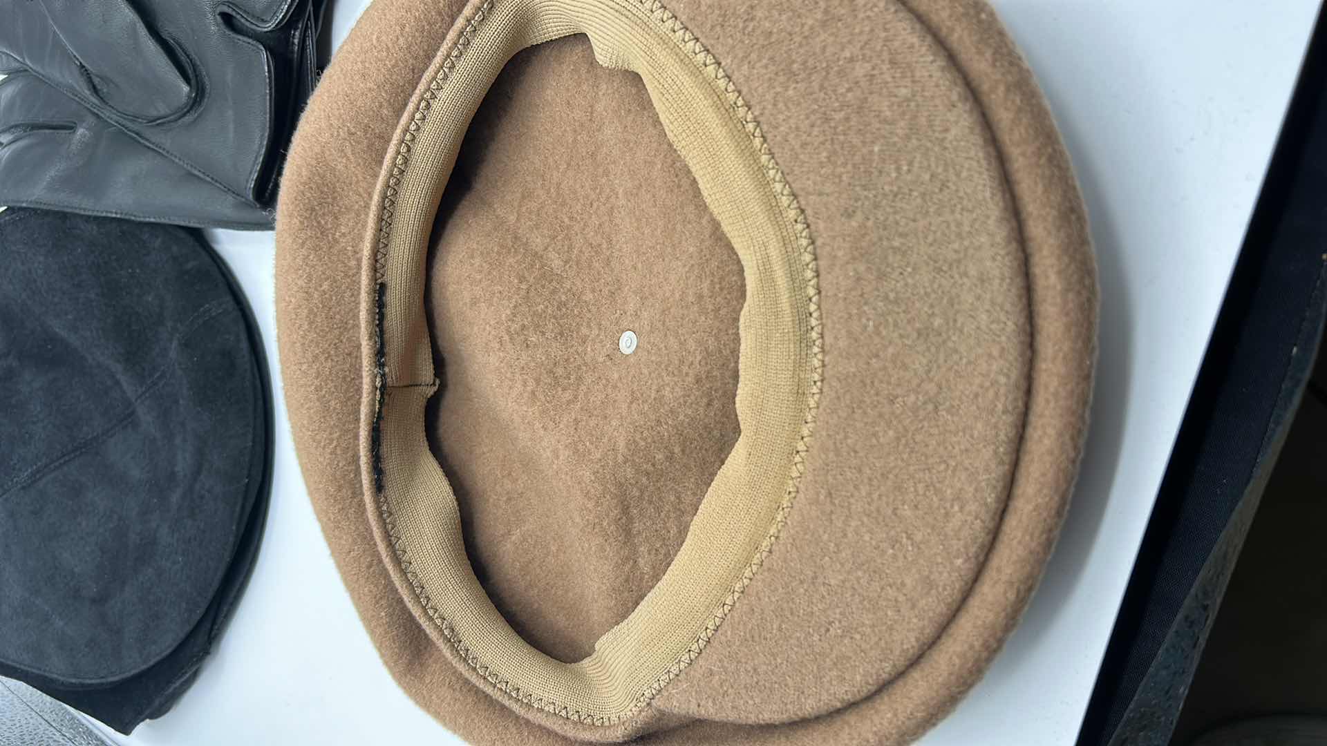 Photo 1 of MENS HAT ASSORTMENT WITH RALPH LAUREN GLOVES SIZE L