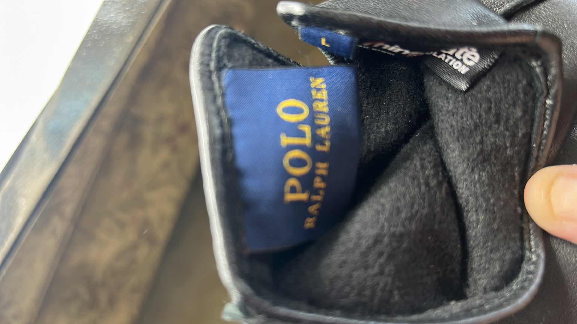 Photo 1 of MENS HAT ASSORTMENT WITH RALPH LAUREN GLOVES SIZE L