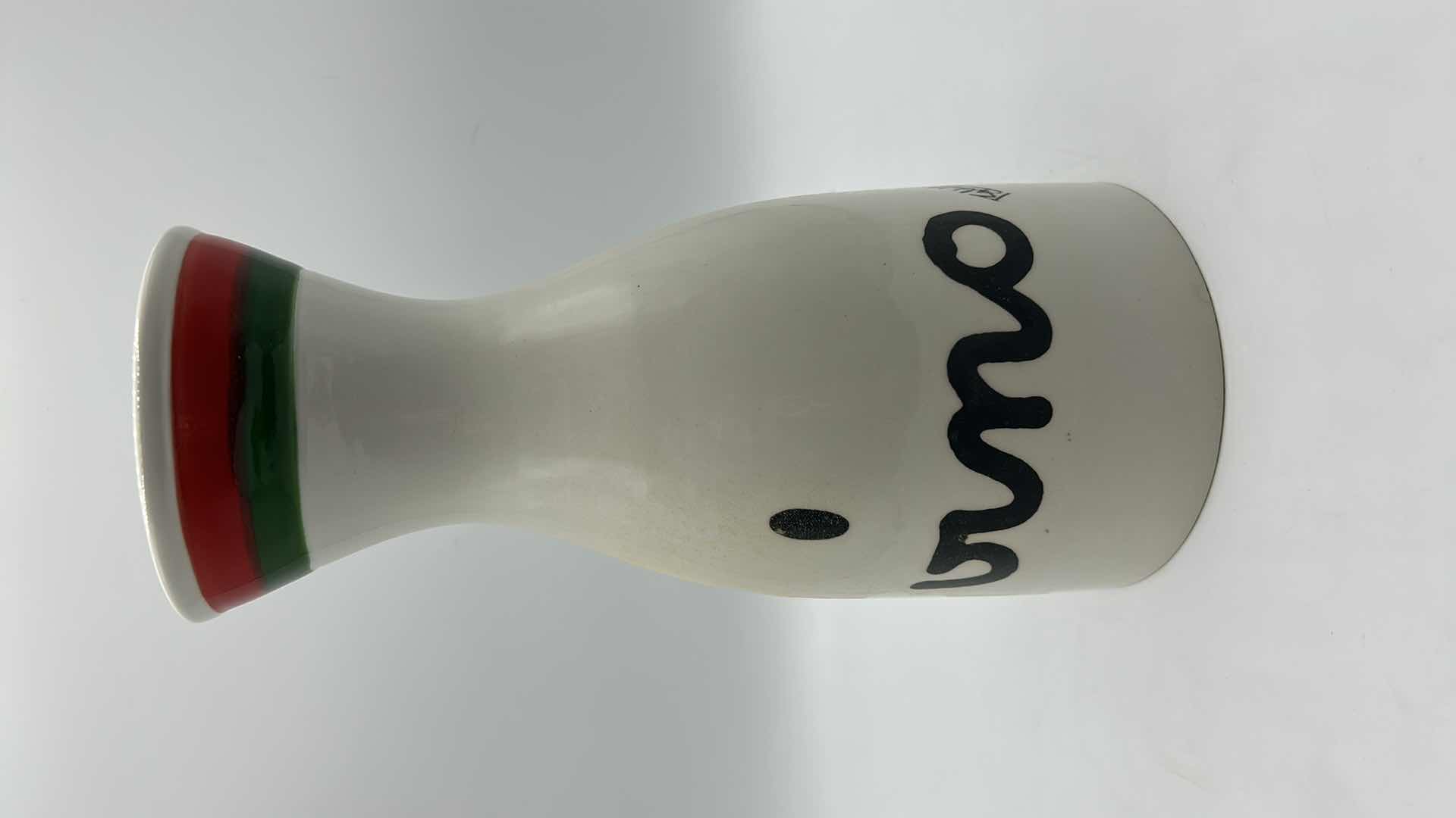 Photo 1 of 2 LARGE PLATTERS AND VINO DECANTER, 2 FROM ITALY