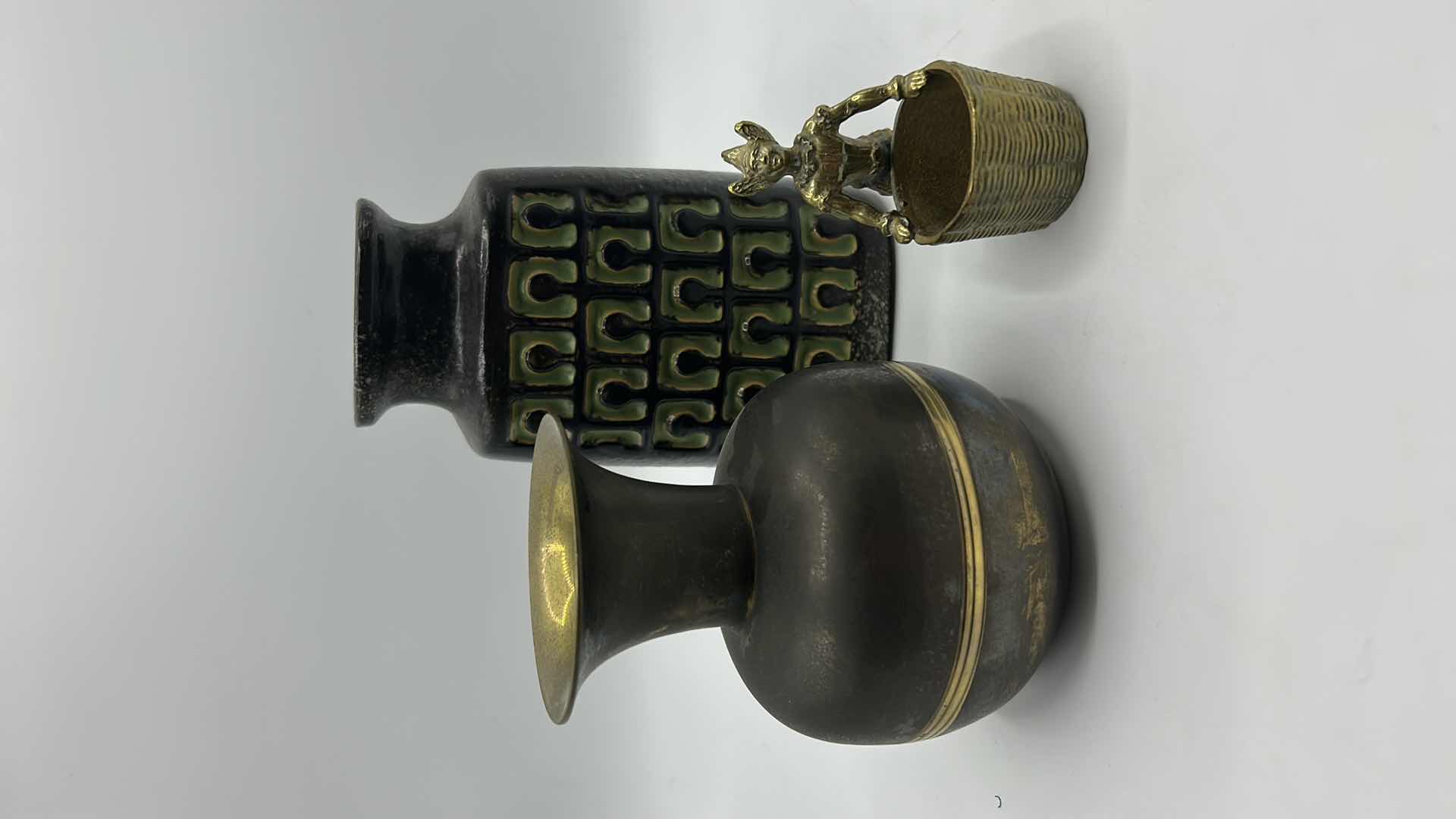 Photo 1 of 3 PC HOME DECOR ITEMS FROM WORLD TRAVEL TALLEST H7”