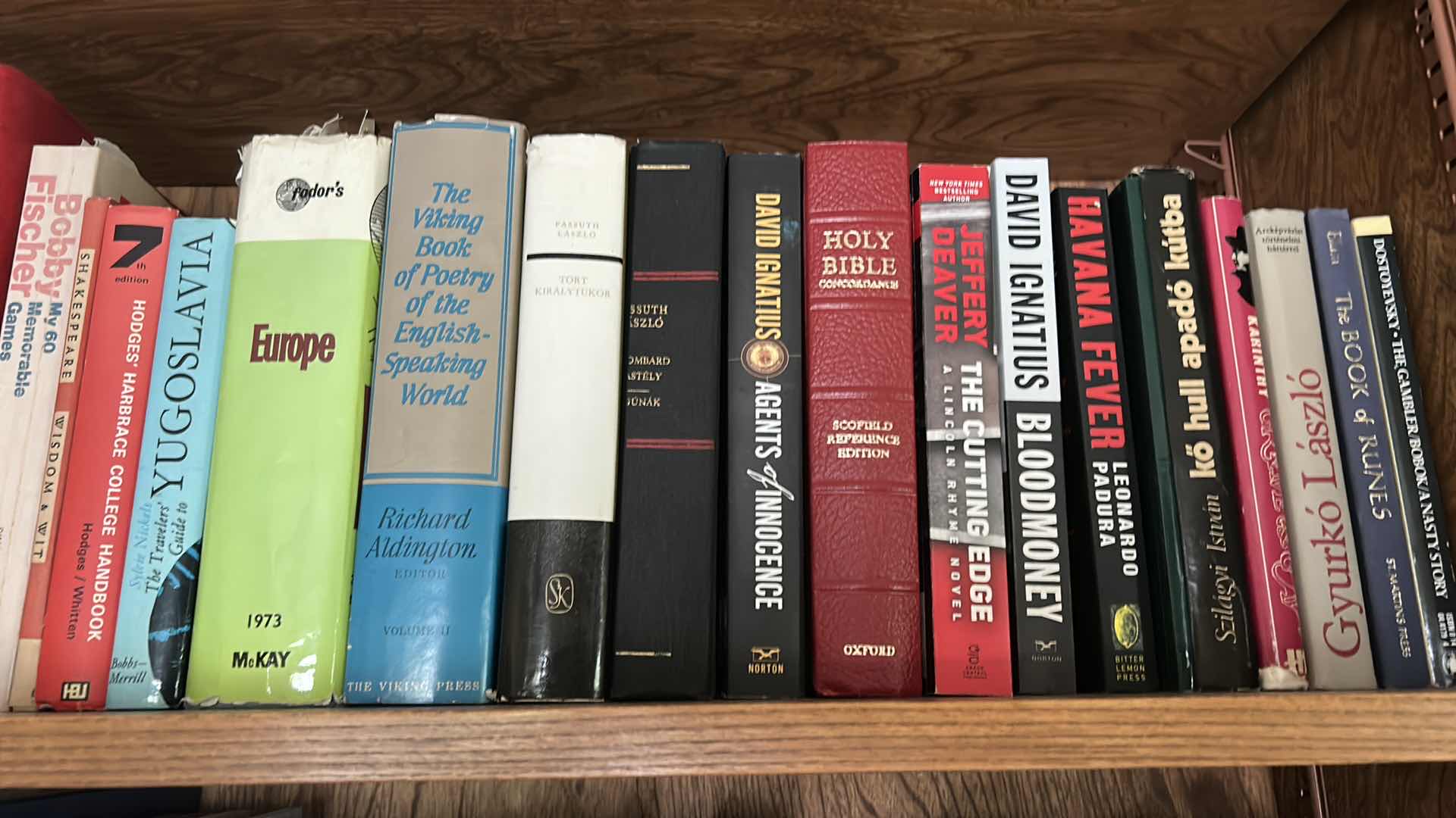 Photo 1 of TWO SHELVES OF BOOKS