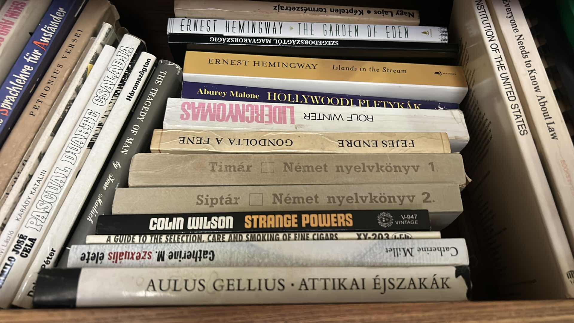 Photo 1 of TWO SHELVES OF BOOKS