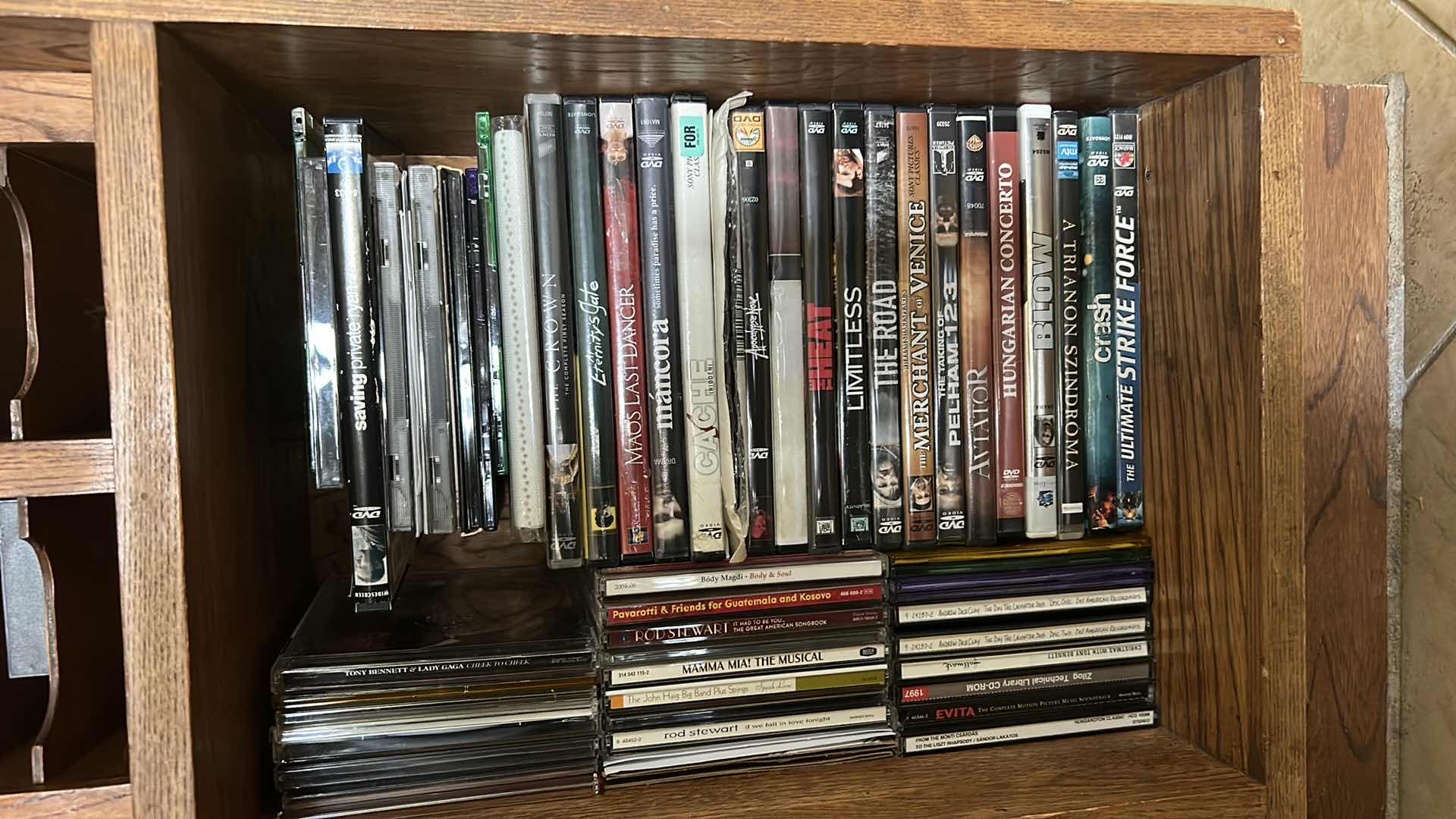 Photo 1 of SHELF OF BOOKS ALBUMS AND DVD’s