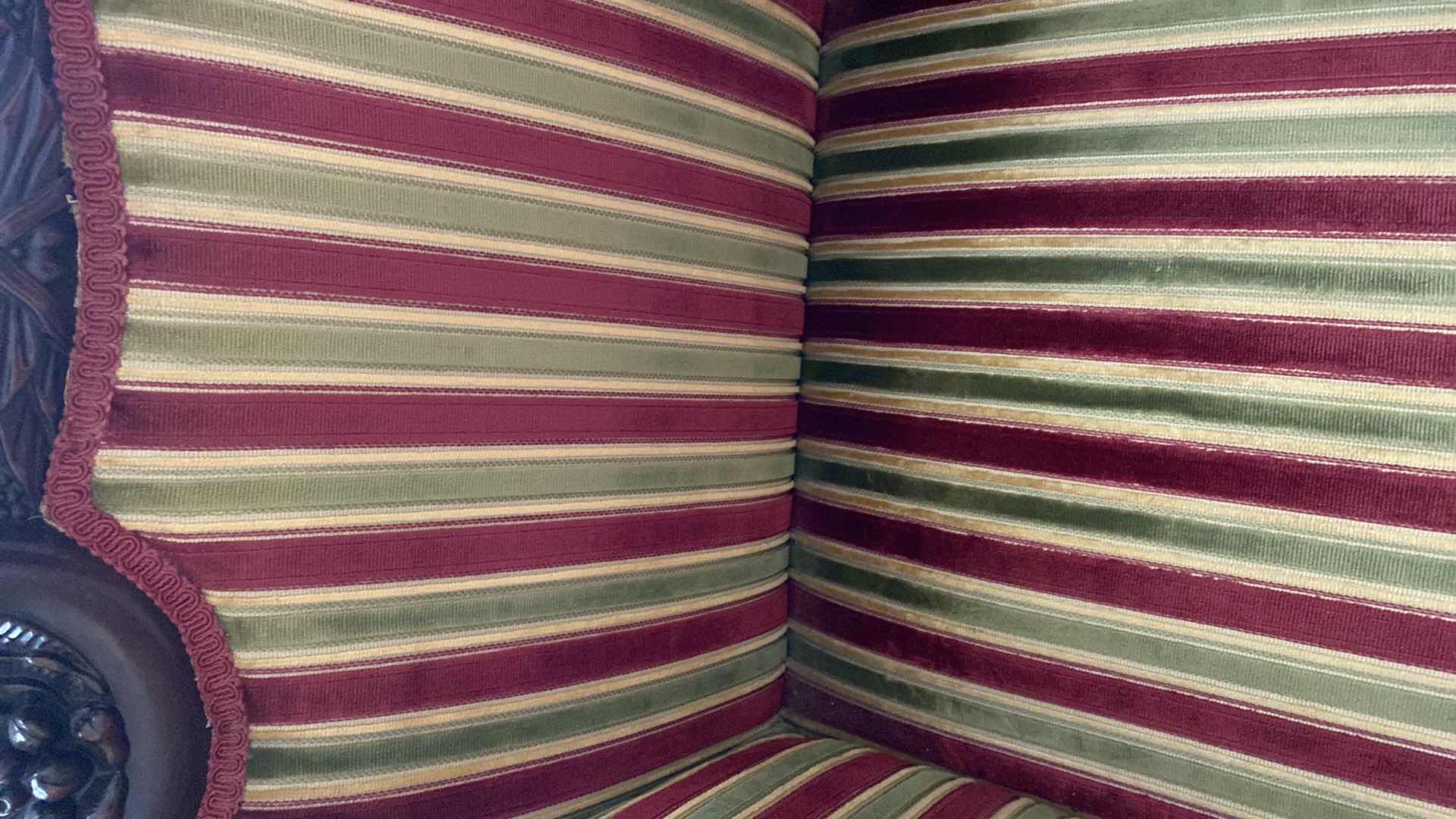 Photo 1 of VINTAGE EMPIRE STYLE  CHAIR 31” X 21” H31” INCLUDES PILLOW