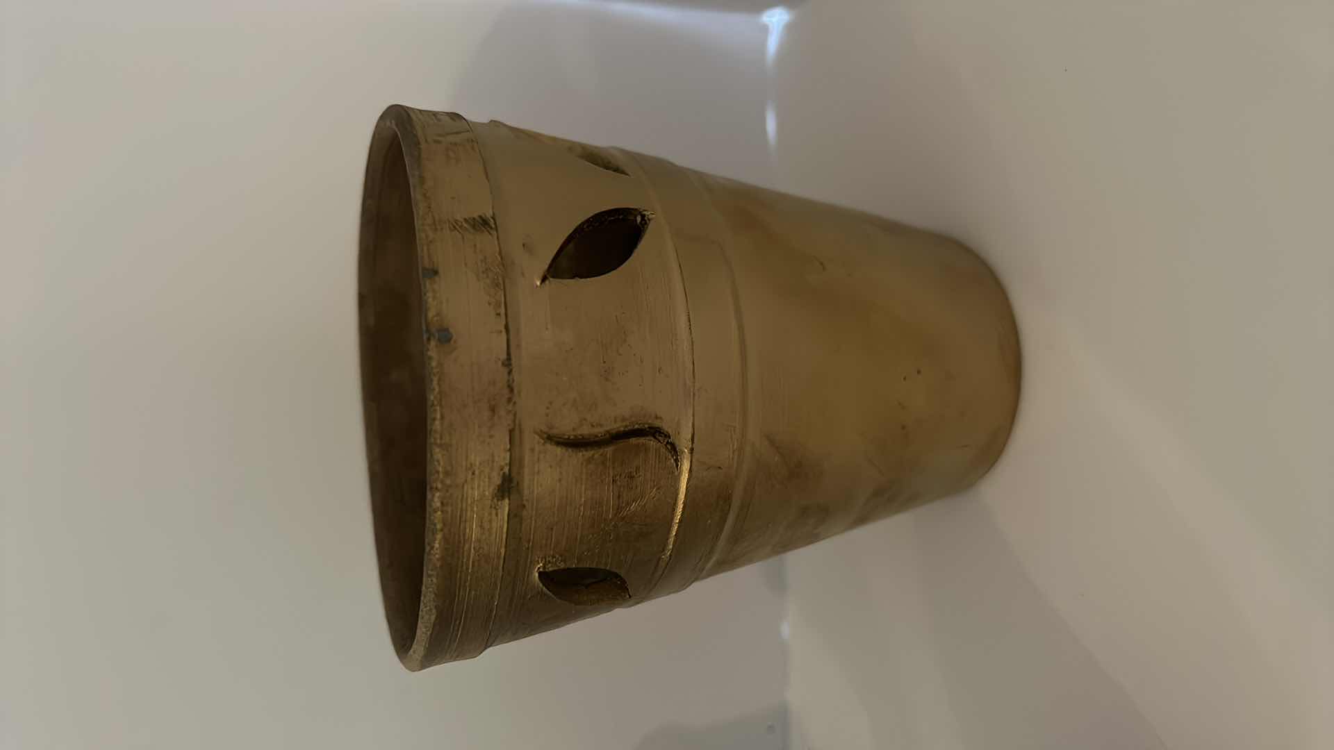 Photo 1 of POTTERY AND STONEWARE ASSORTMENT WITH TWO HANGING POTS 4” x 3”