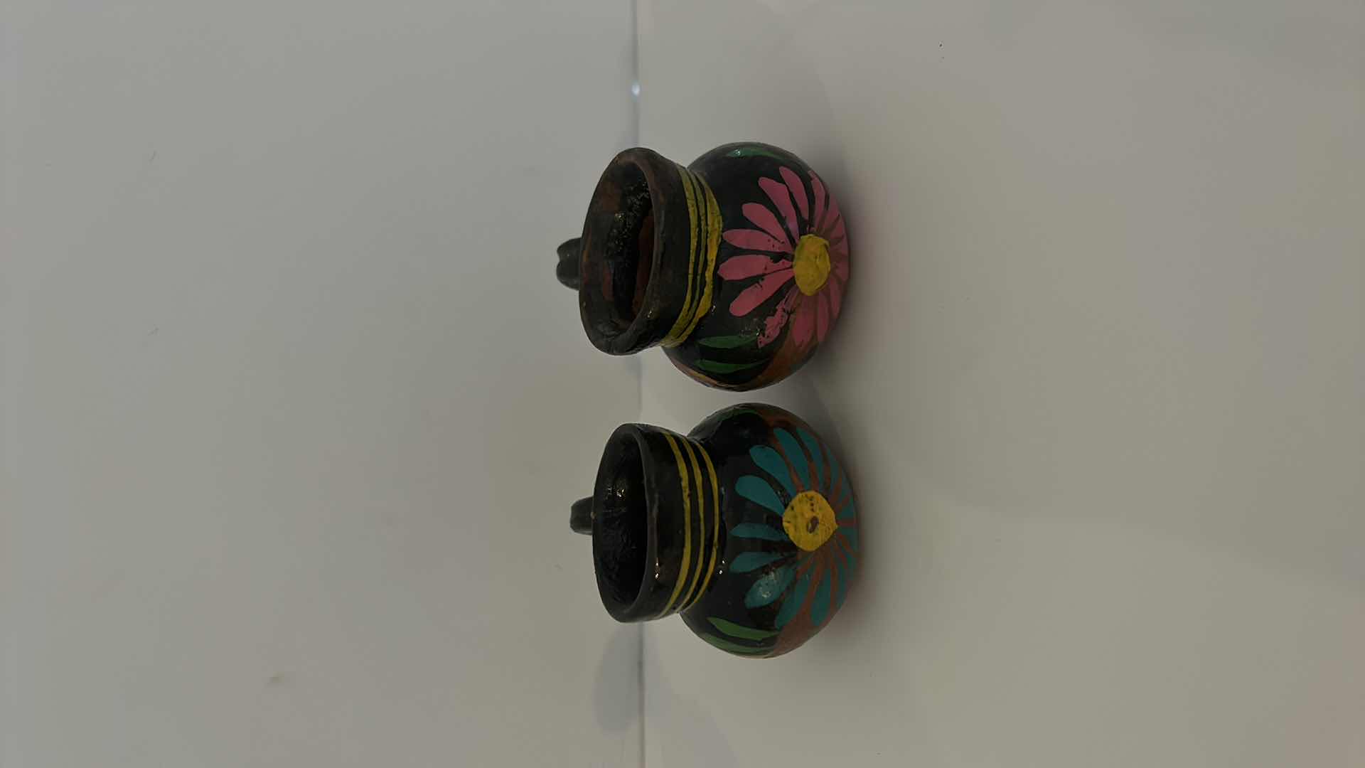 Photo 1 of MINI HAND PAINTED CRAFTED POTTERY TALLEST H4”