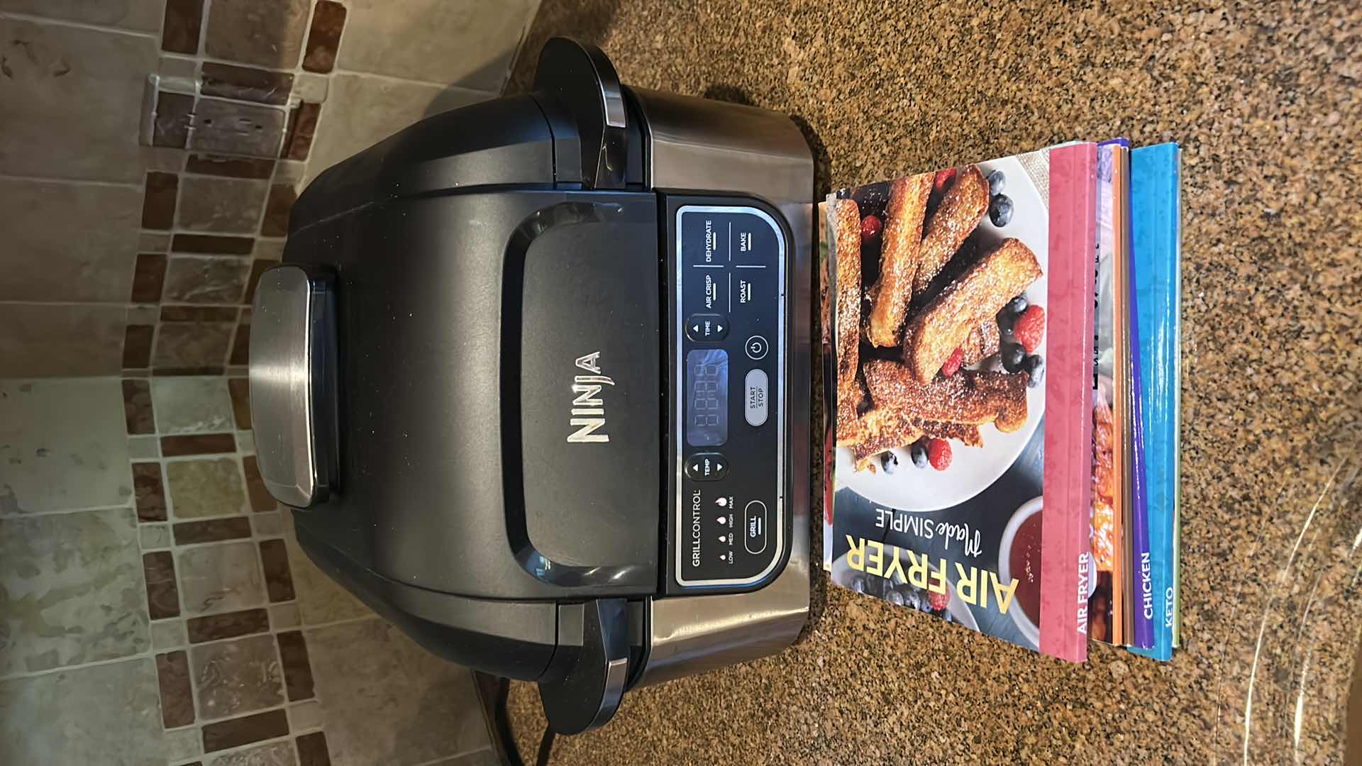 Photo 1 of NINJA  AIRFRYER AND COOKBOOKS