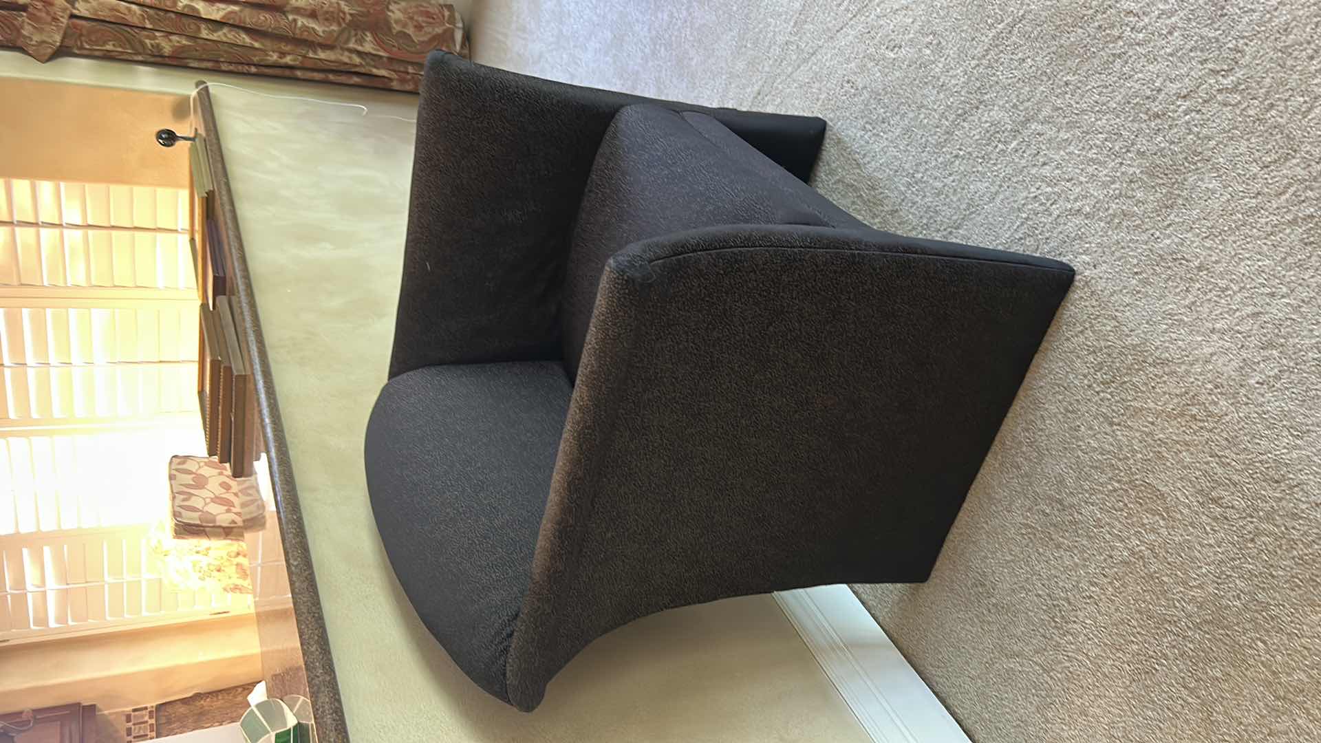 Photo 1 of UPHOLSTERED OCCASIONAL CHAIR 31” x 27” x 32