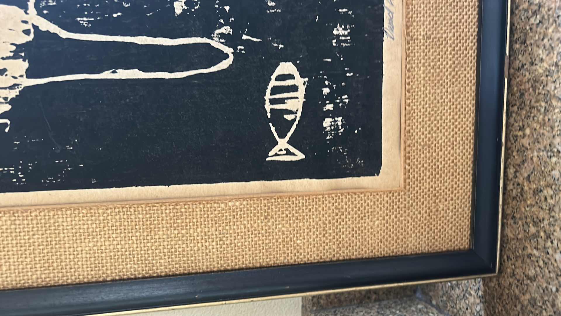 Photo 1 of SIGNED ARTWORK 11” x 3”