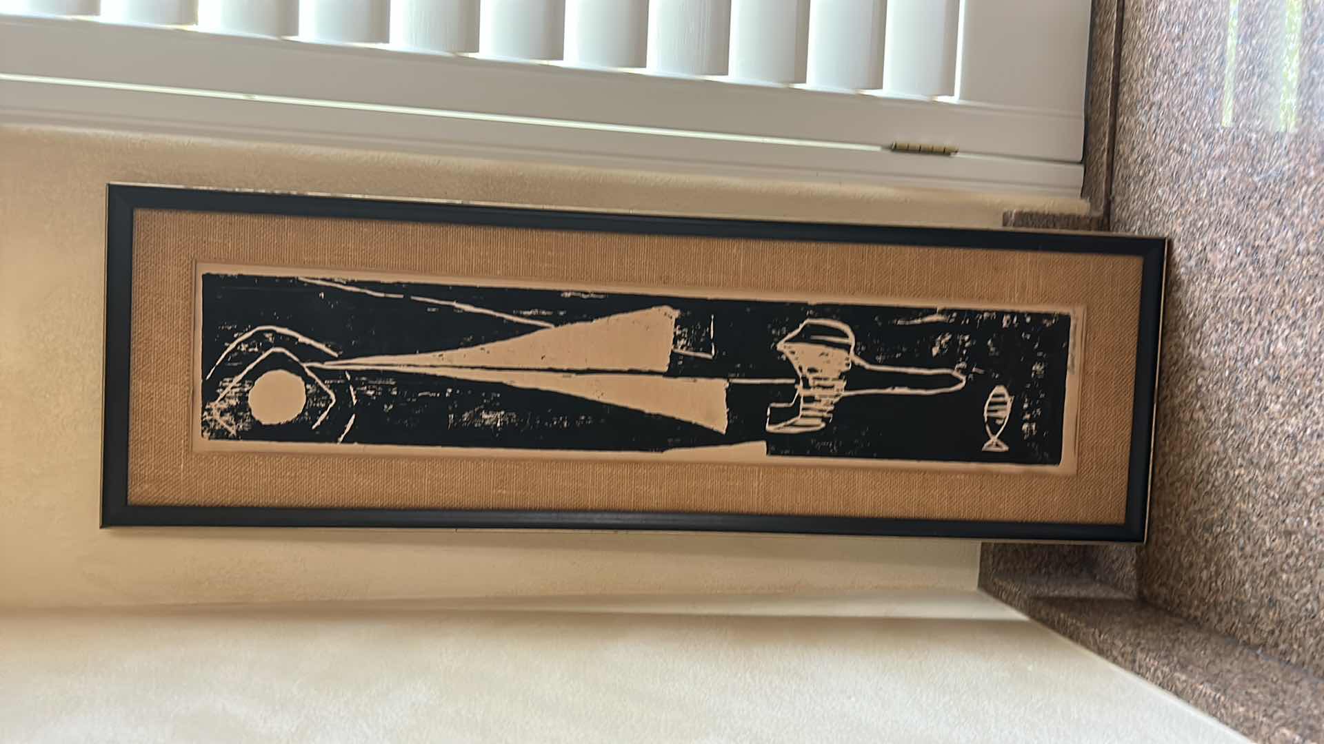 Photo 1 of SIGNED ARTWORK 11” x 3”