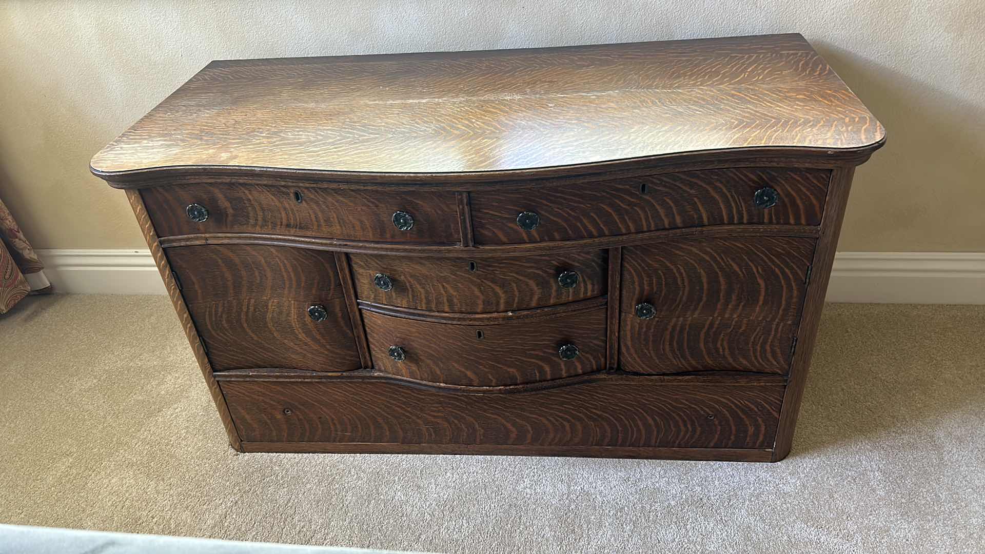 Photo 1 of VINTAGE DOVE TAILED CABINET 50” x 23” x H27.5”