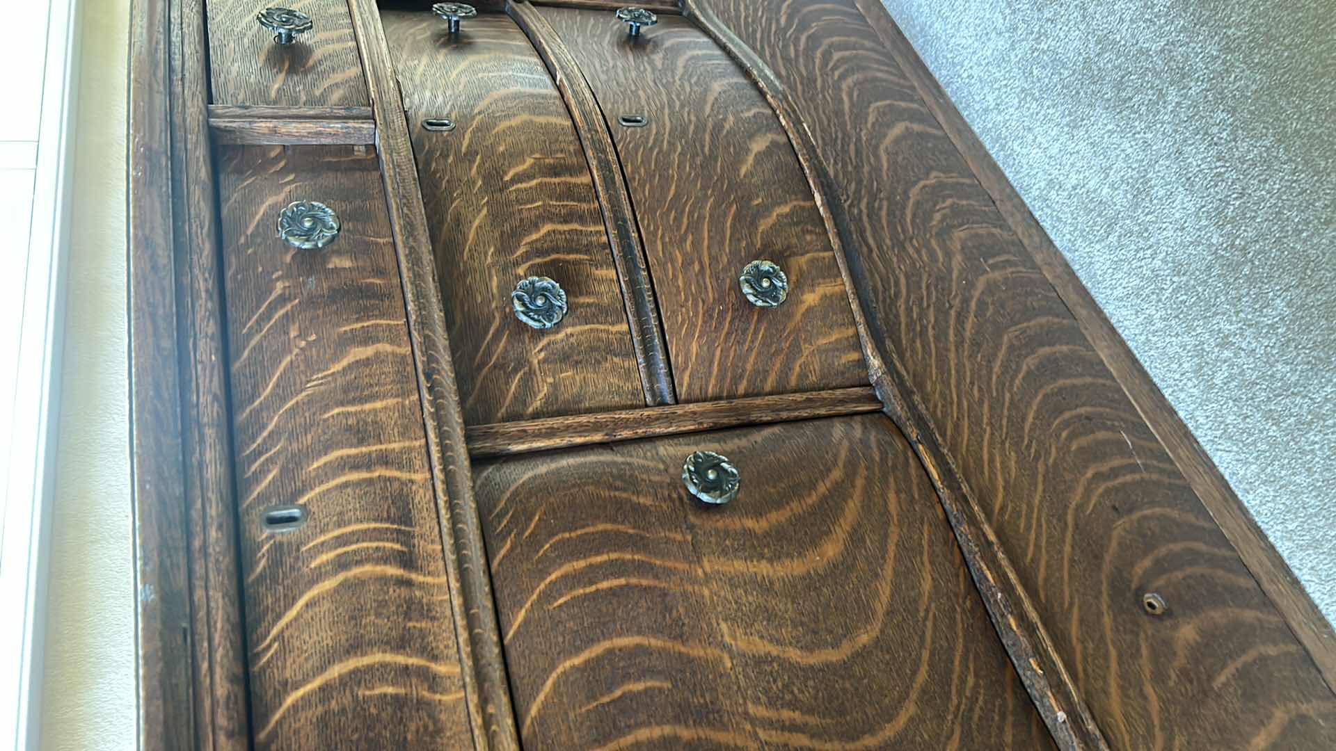 Photo 1 of VINTAGE DOVE TAILED CABINET 50” x 23” x H27.5”