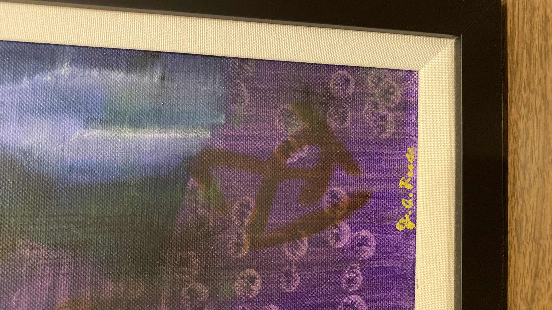 Photo 1 of ORIGINAL FRAMED “RITUAL” SIGNED JAMESON REESE ARTWORK 16” X 20.5”