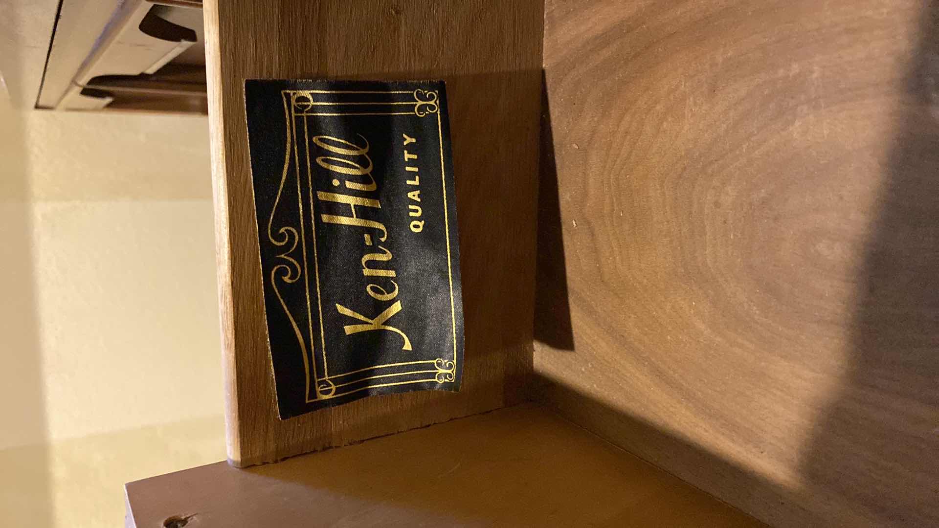 Photo 1 of MID CENTURY MODERN KEN-HILL 6 DRAWER DRESSER 54” X 18” H30.5” (2 AVAILABLE AND DESK ALL SOLD SEPARATELY)