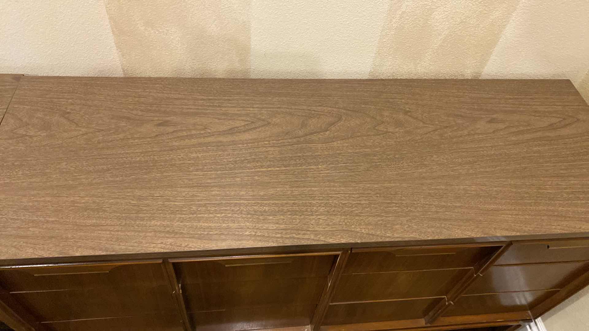 Photo 1 of MID CENTURY MODERN KEN-HILL 6 DRAWER DRESSER 54” X 18” H30.5” (2 AVAILABLE AND DESK ALL SOLD SEPARATELY)