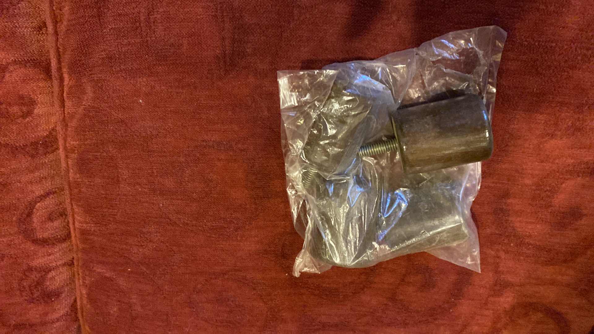 Photo 1 of 68” BAUHAUS BURGUNDY LOVE SEAT