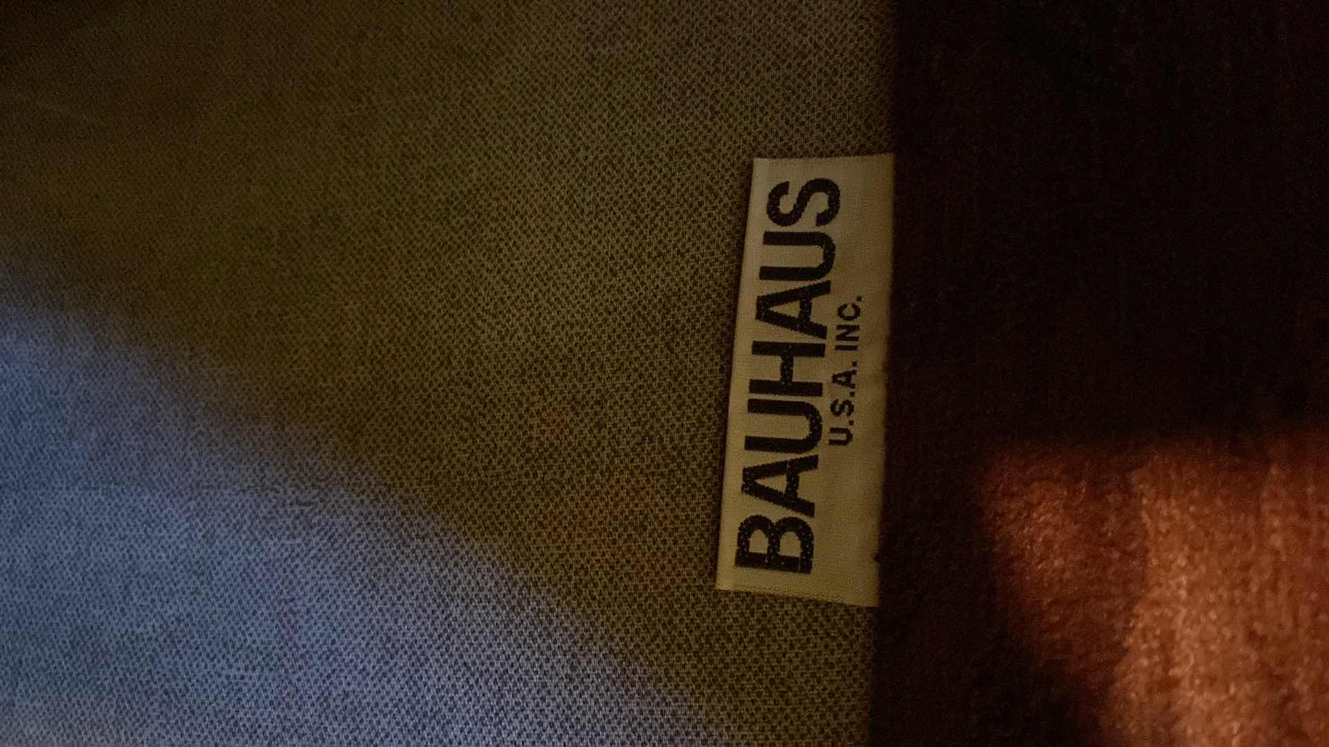 Photo 1 of 68” BAUHAUS BURGUNDY LOVE SEAT