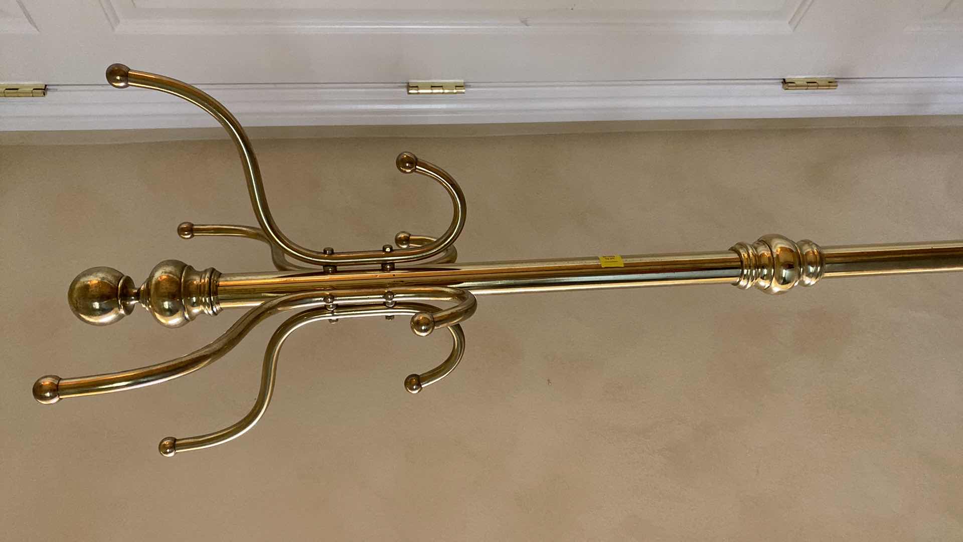 Photo 1 of BRASS COAT RACK H75”