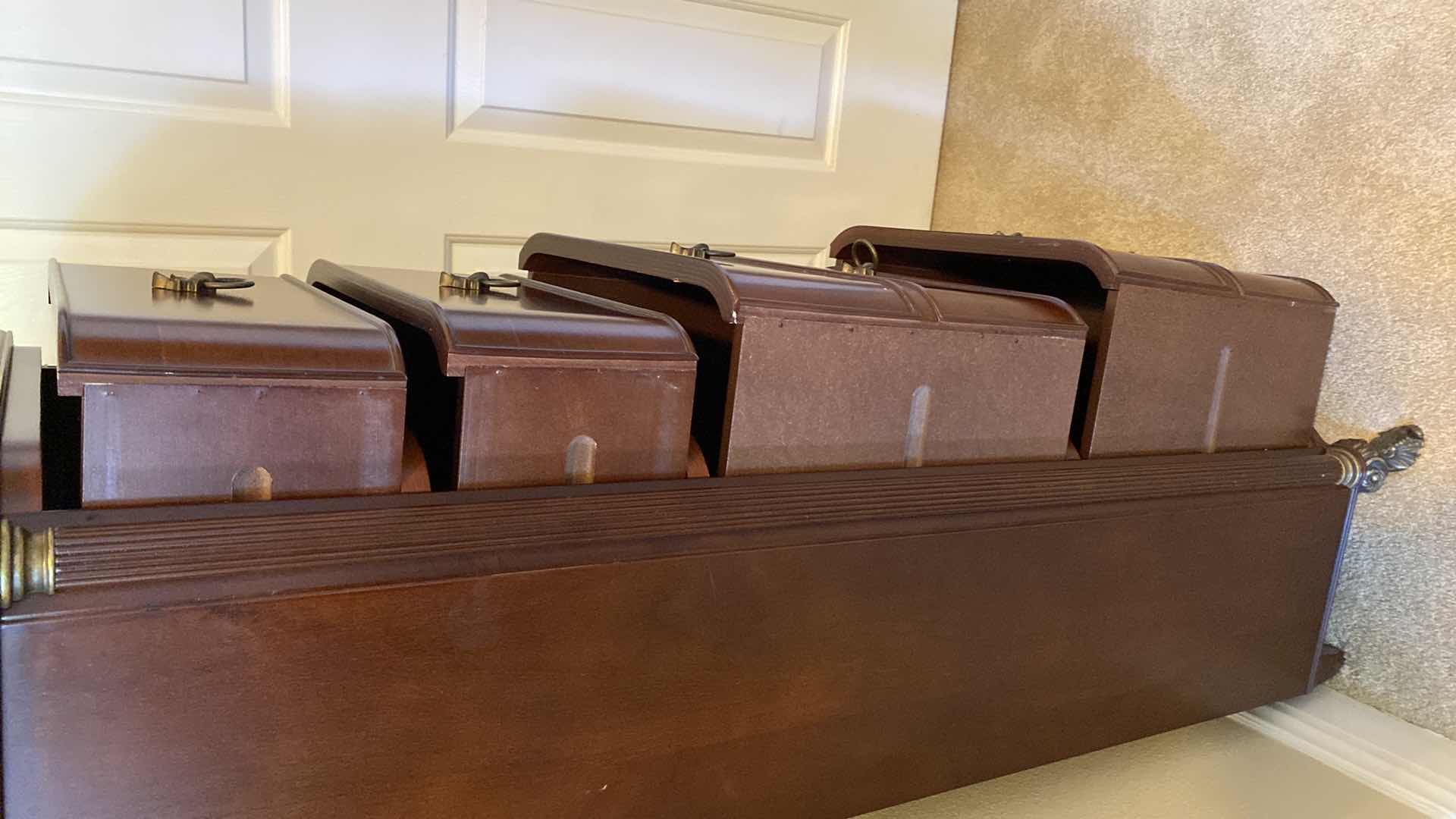 Photo 1 of VINTAGE BOMBAY 4 DRAWER LINGERIE CHEST 20” X 12” H50.5”