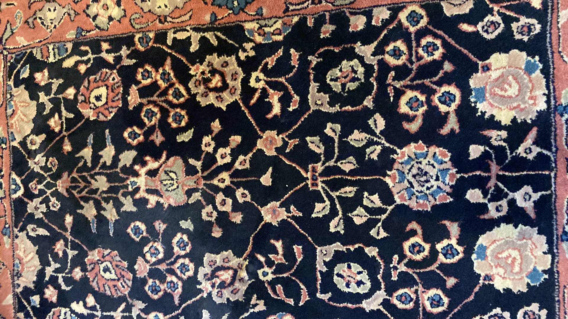 Photo 1 of HAND CARVED WOOL RUG 3’ X 4’6”