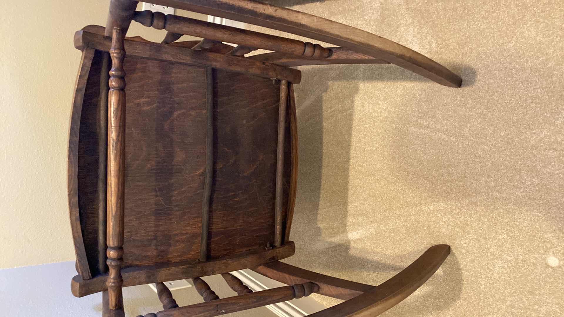 Photo 1 of ANTIQUE ROCKING CHAIR