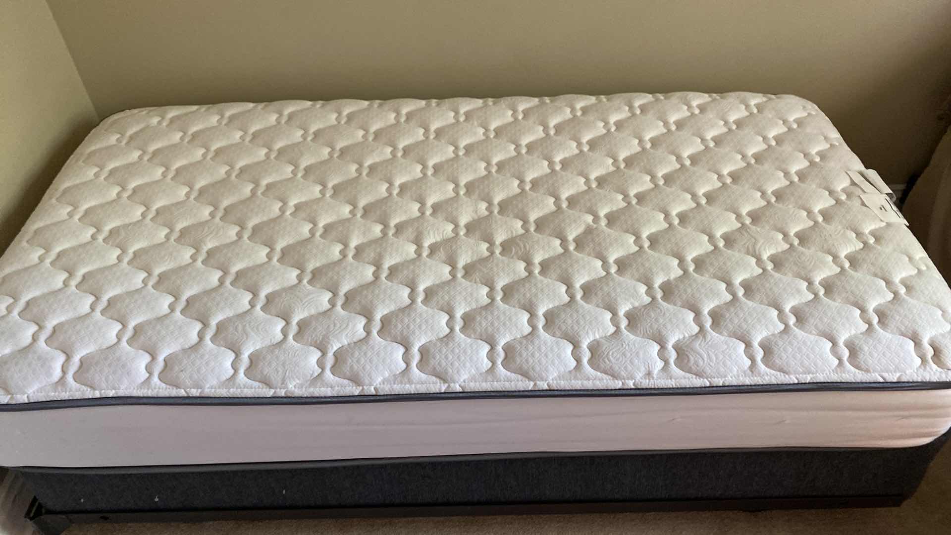 Photo 1 of BEAUTY REST GREENWOOD FIRM TWIN MATTRESS BOX SPRING AND BED-FRAME 38” X 74” 