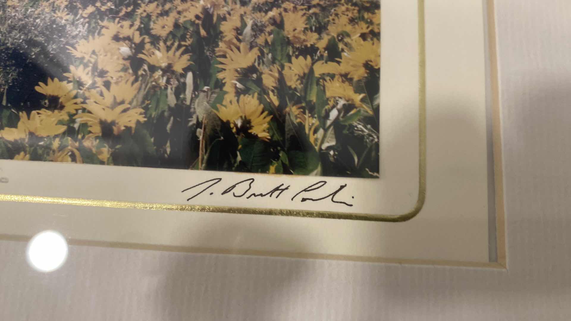 Photo 1 of 5-BLACK FRAMED SIGNED TRAIN ART 9” X 19”