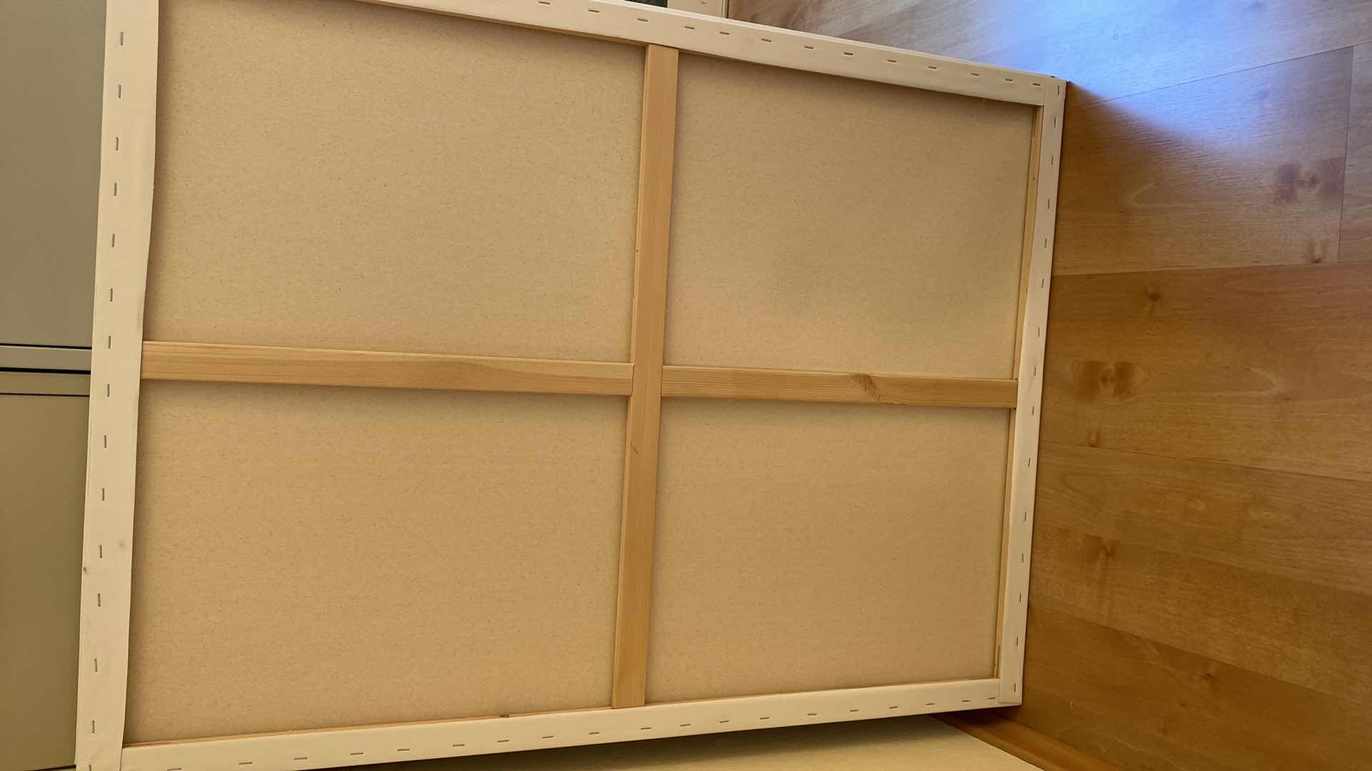 Photo 2 of 2-LARGE BLANK CANVAS 30” X 40”