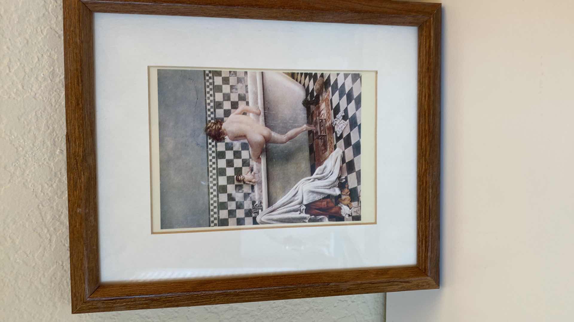 Photo 1 of 3 FRAMED BATH AND ARCHITECTURE ARTWORK LARGEST 9” X 11”