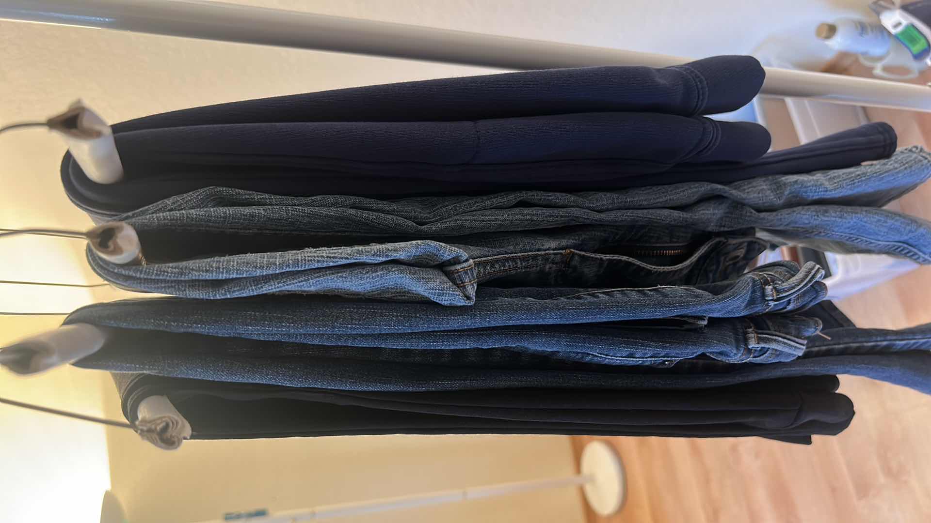 Photo 1 of CLOTHING ASSORTMENT BELTS SCARVES MOSTLY MEDIUMS AND 8