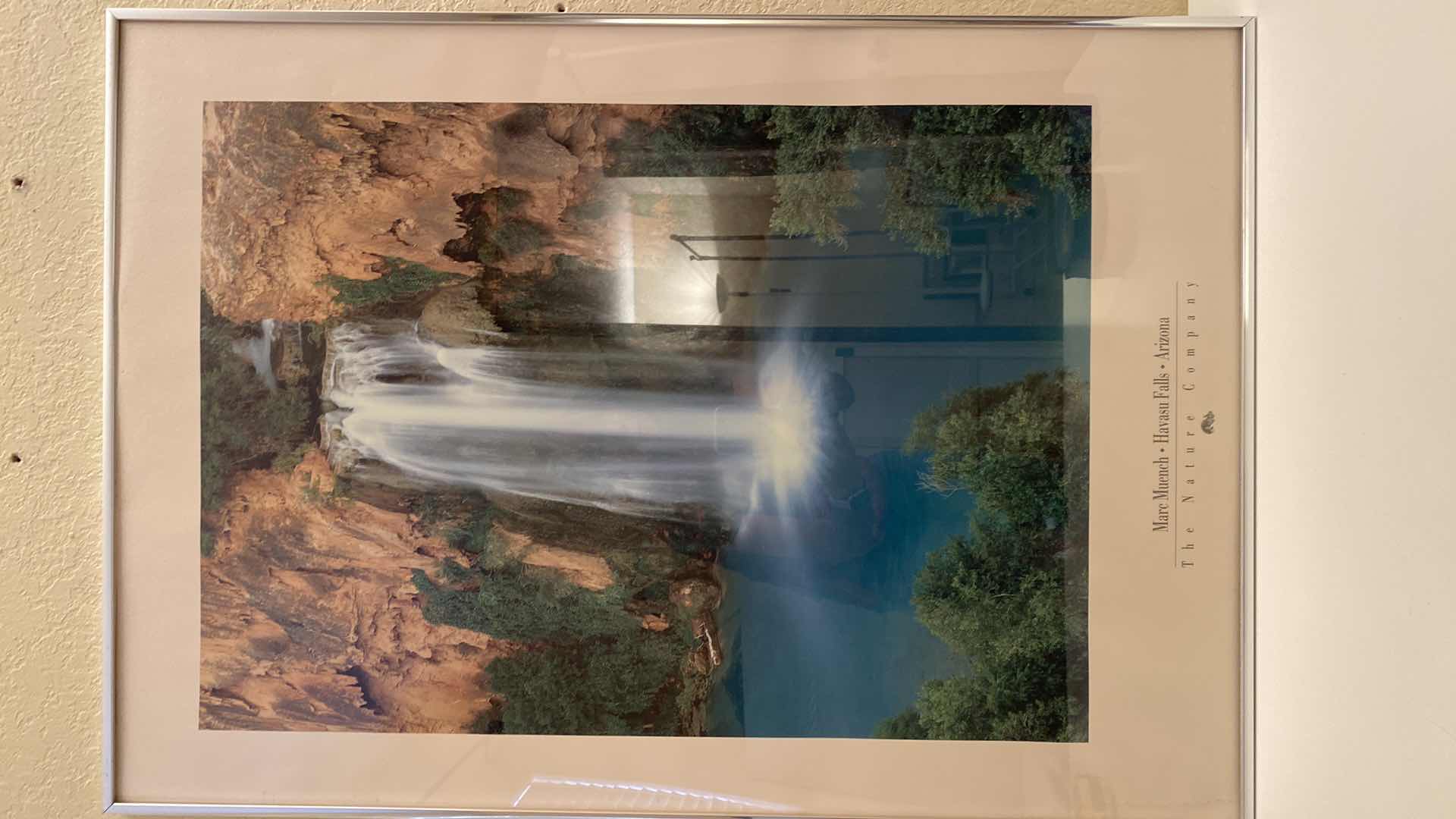 Photo 1 of METAL FRAMED HAVASU FALLS AZ ART 24” X 34”