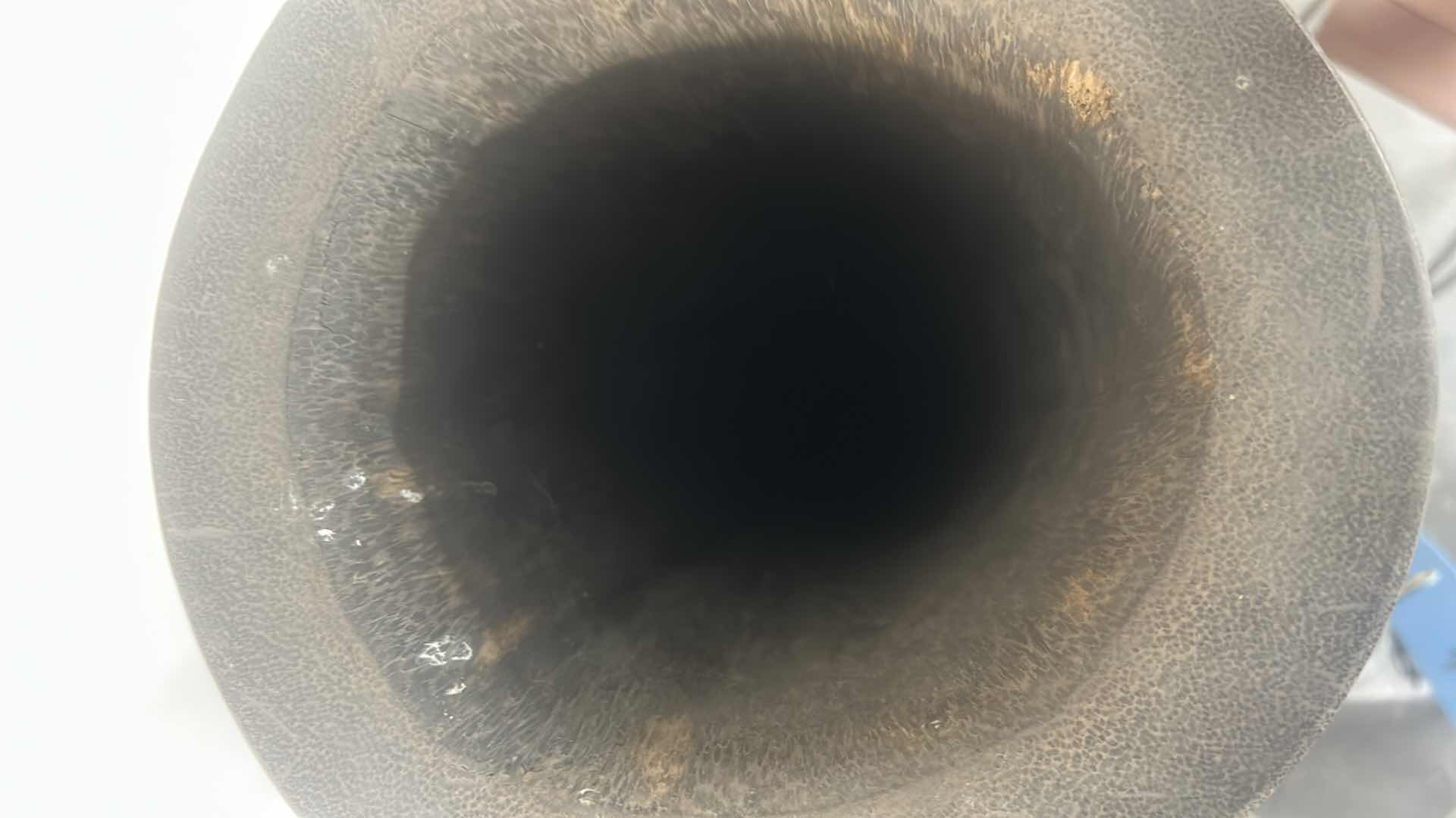 Photo 1 of HUGE HALLOWED OUT PALM WOOD VASE 12”x 81”