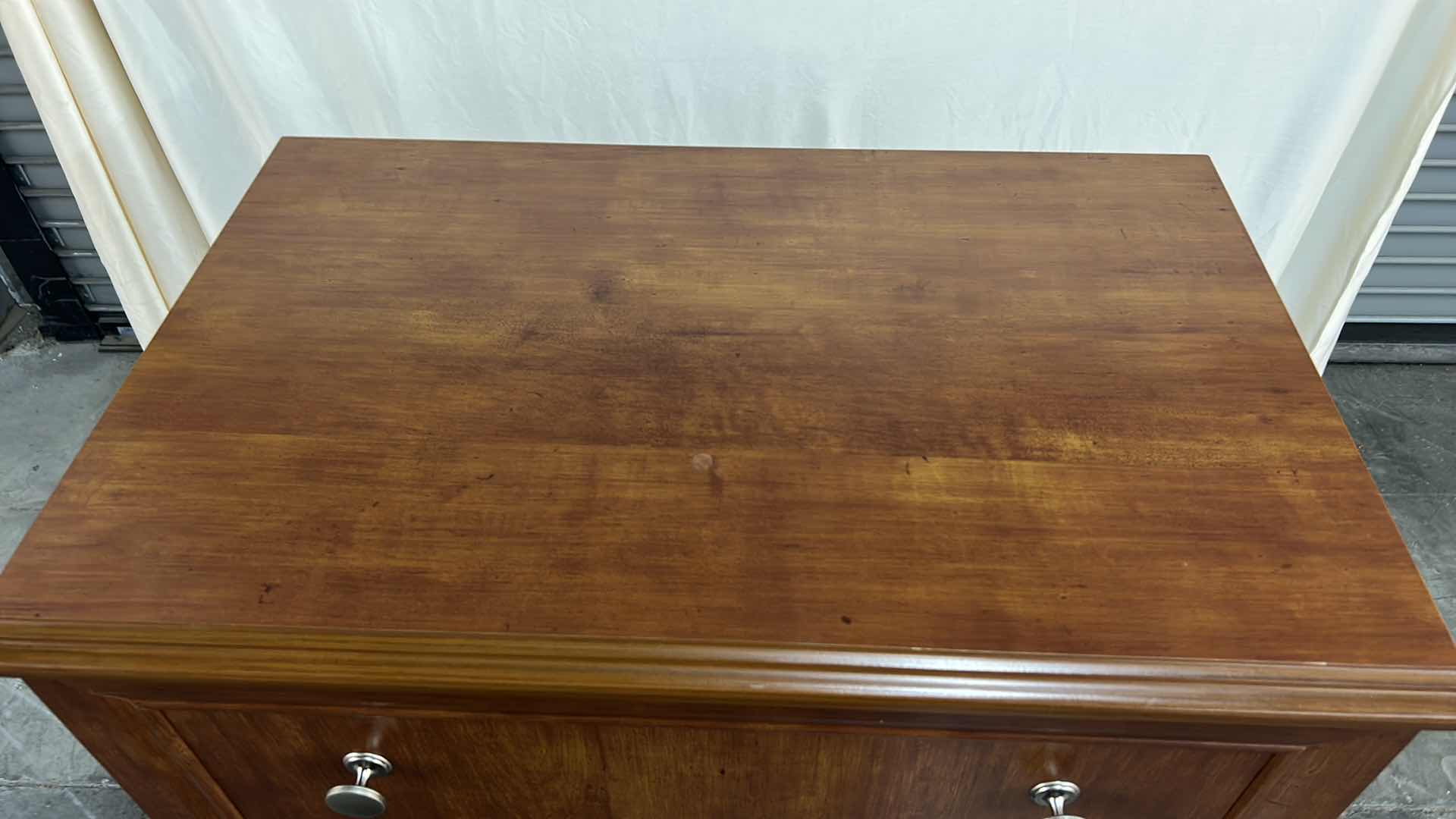 Photo 1 of WOOD FILE CABINET 29.5” x 19” x H 
30”