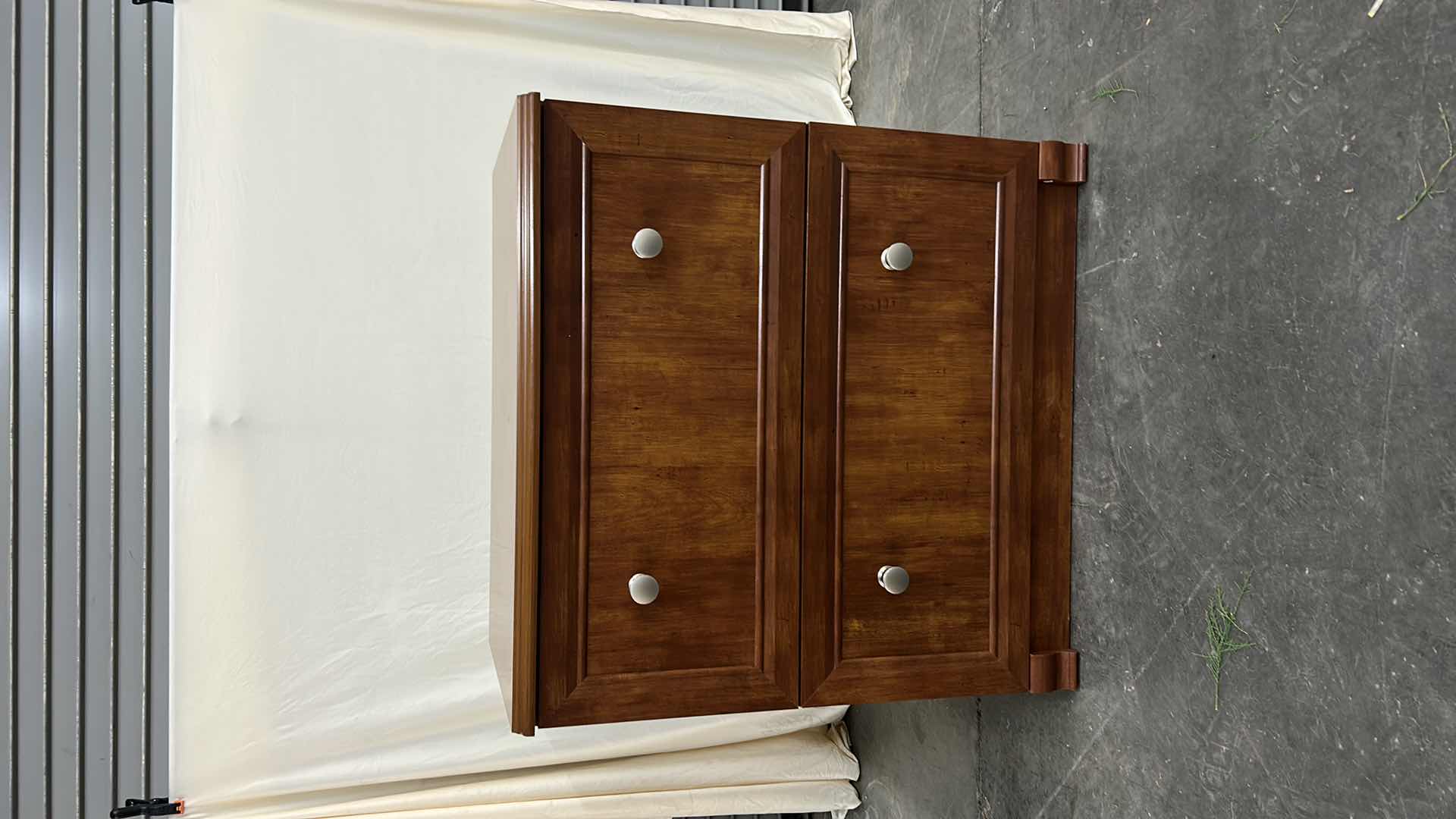 Photo 1 of WOOD FILE CABINET 29.5” x 19” x H 
30”