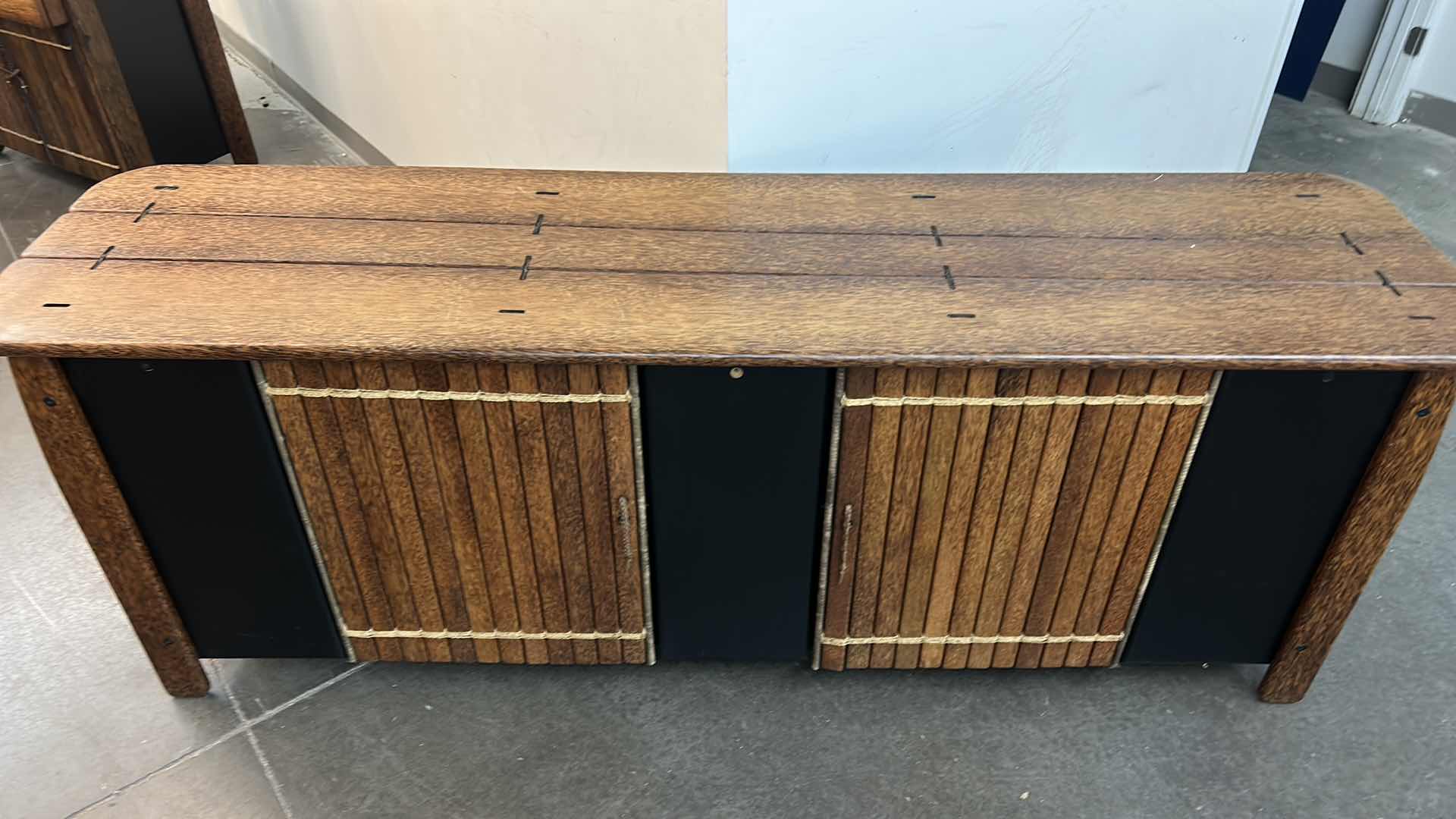 View 9 of PACIFIC GREEN  PALMWOOD 2 DOOR BUFFET/CREDENZA 78” x 21” x H28”