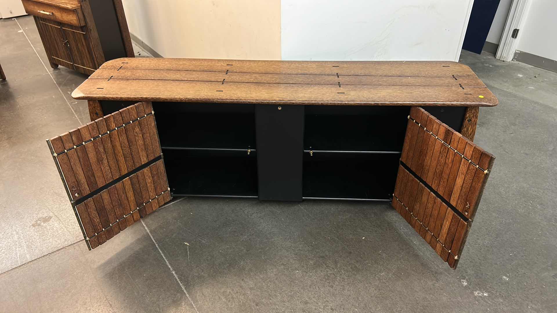 View 7 of PACIFIC GREEN  PALMWOOD 2 DOOR BUFFET/CREDENZA 78” x 21” x H28”