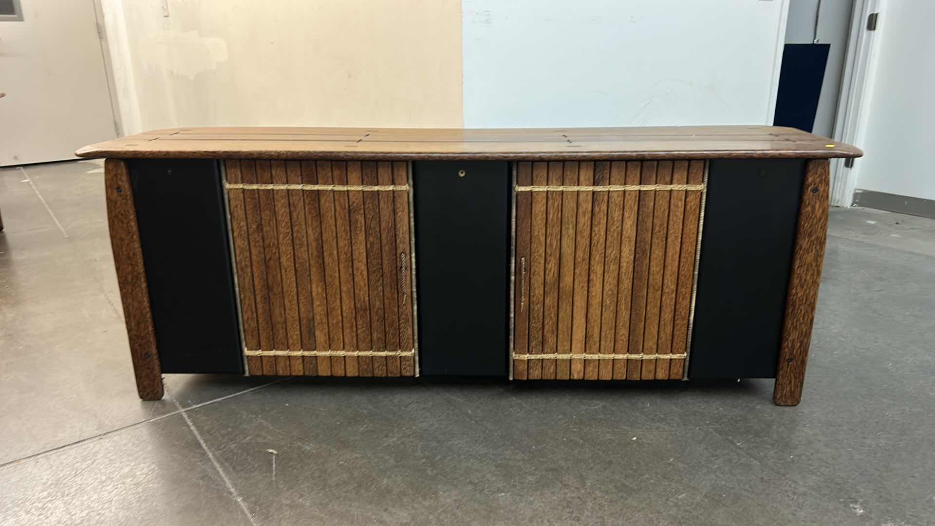 View 10 of PACIFIC GREEN  PALMWOOD 2 DOOR BUFFET/CREDENZA 78” x 21” x H28”