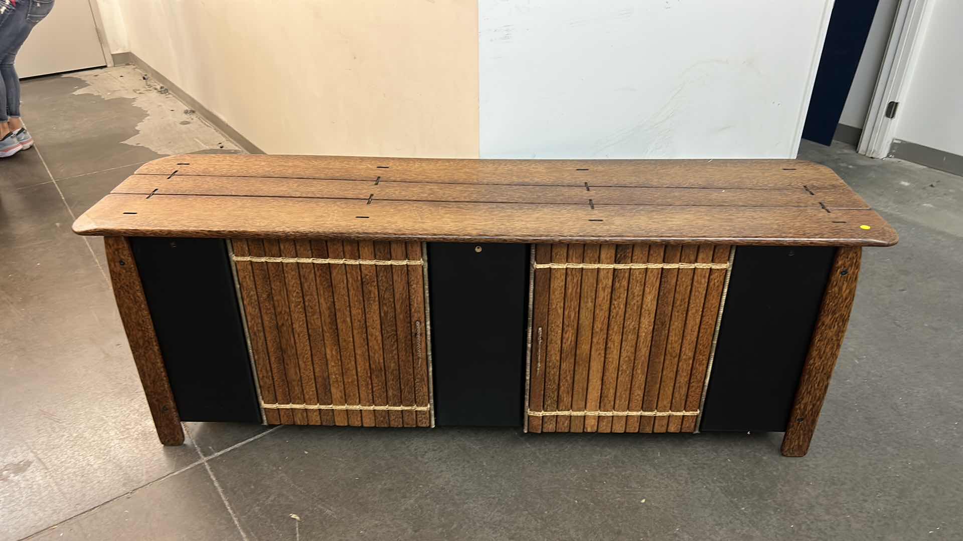 View 2 of PACIFIC GREEN  PALMWOOD 2 DOOR BUFFET/CREDENZA 78” x 21” x H28”