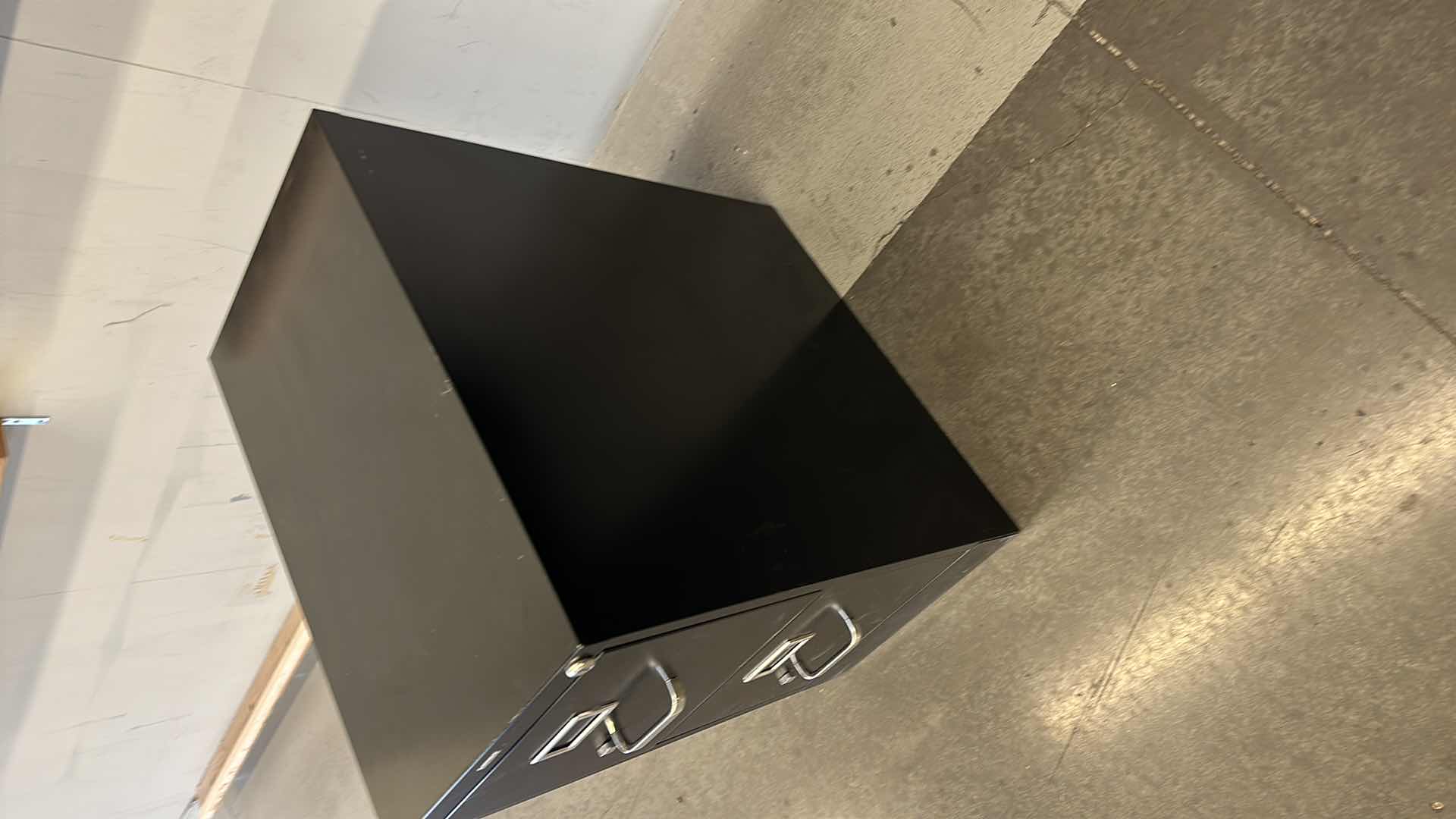 Photo 1 of 2 DRAWER METAL FILING CABINET 15” X 25” H29”