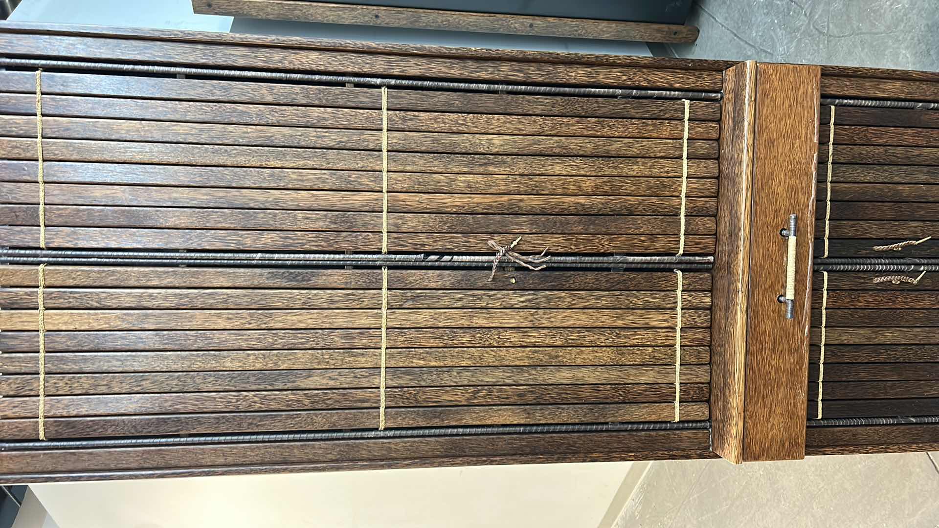 Photo 1 of PACIFIC GREEN 4 DOOR PALMWOOD CABINET UNIT  32” x 19” x H83”