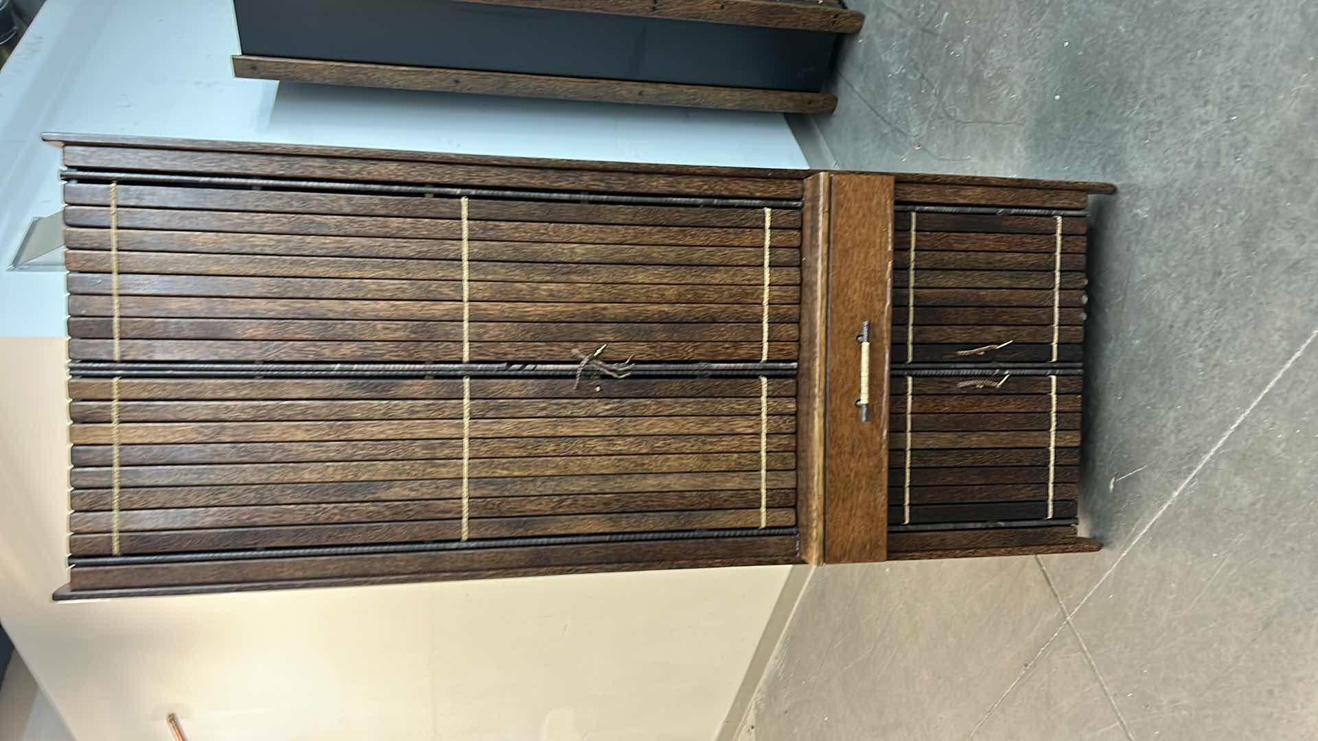 Photo 1 of PACIFIC GREEN 4 DOOR PALMWOOD CABINET UNIT  32” x 19” x H83”