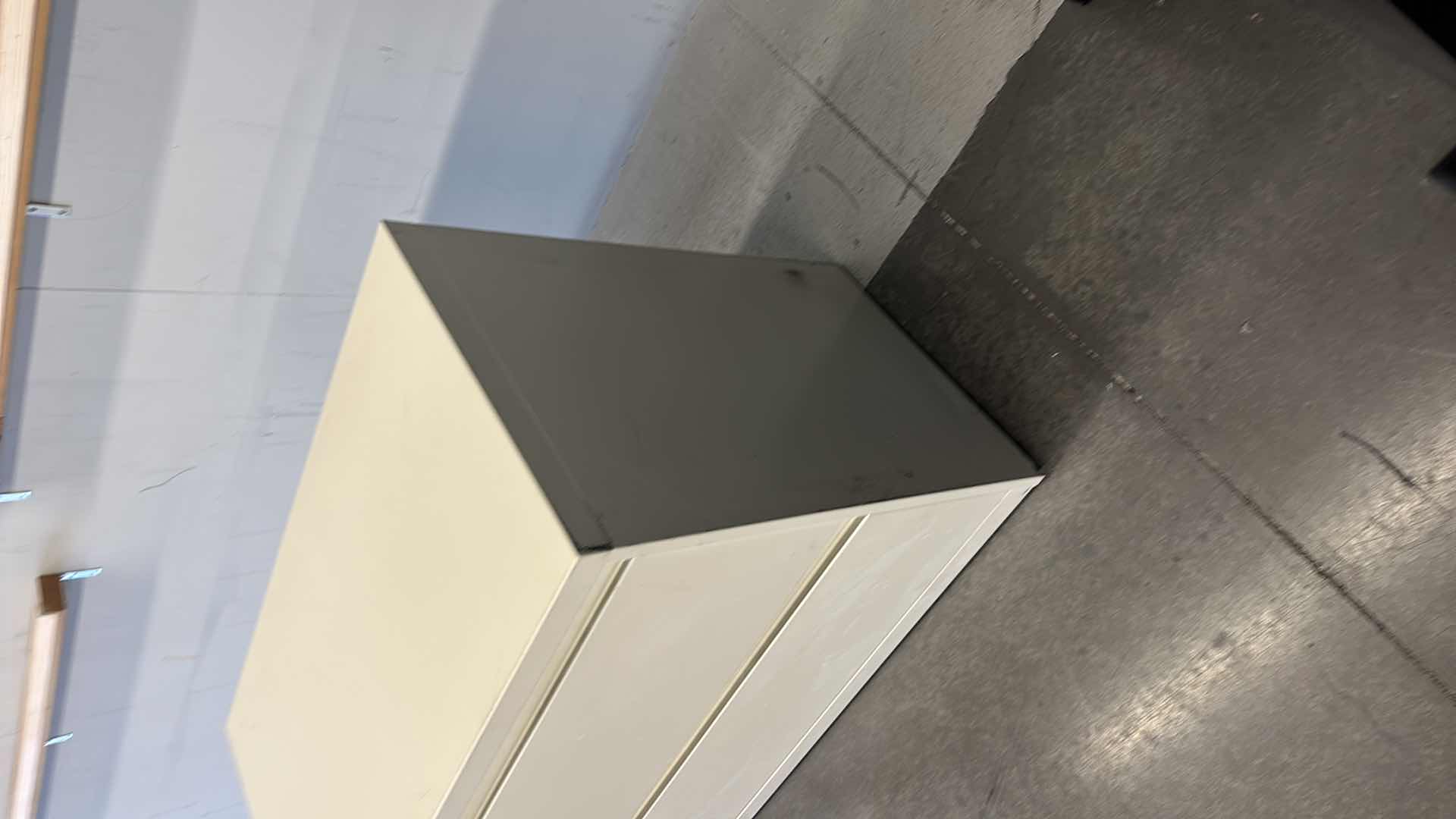 Photo 1 of 2 DRAWER LATERAL METAL FILING CABINET 36” X 18” H28 1/2  “