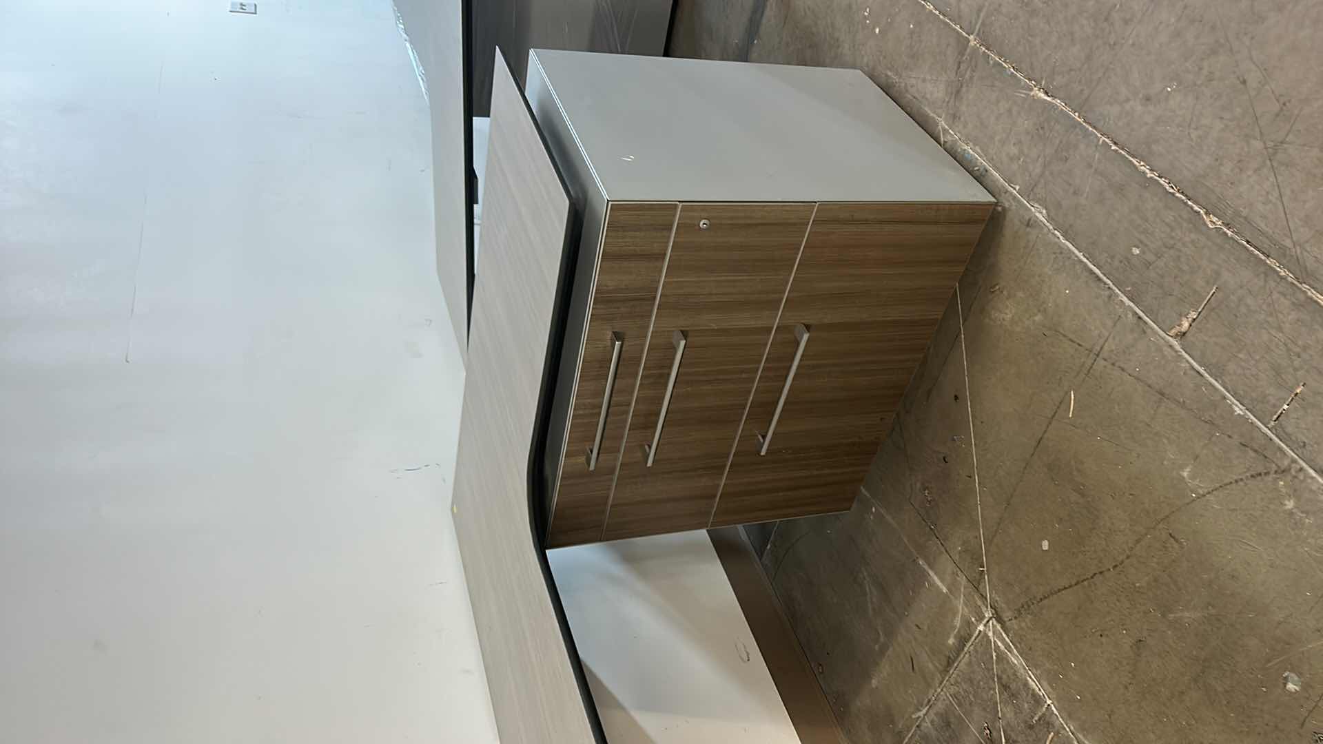 Photo 1 of MODERN OFFICE DESK WITH LATERAL FILES 7’ x 4’ x H29”