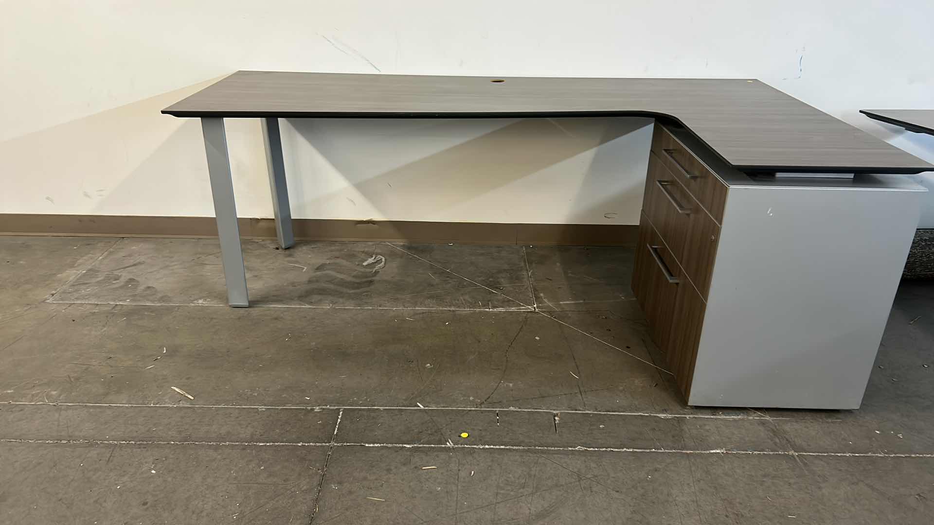Photo 1 of MODERN OFFICE DESK WITH LATERAL FILES 7’ x 4’ x H29”
