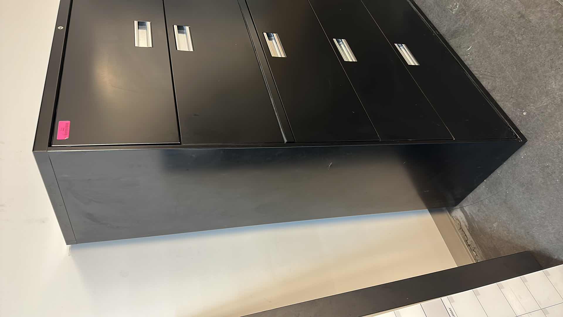 Photo 1 of LARGE HON 4 DRAWER METAL FILING CABINET WITH TOP STORAGE AREA 42” X 19” H67”