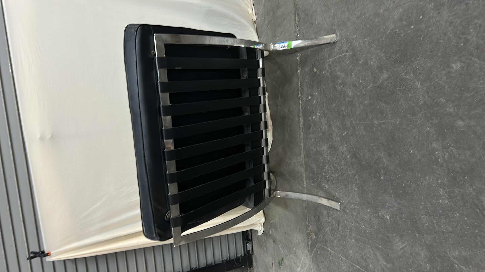 Photo 1 of BARCELONA STYLE BLACK LEATHER CHAIR