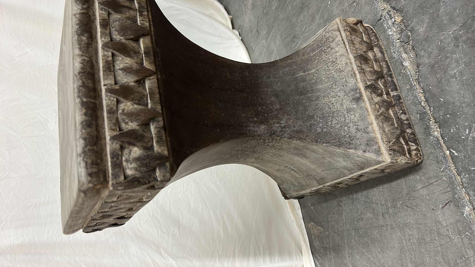 Photo 3 of HEAVY SOLID WOOD PEDESTAL