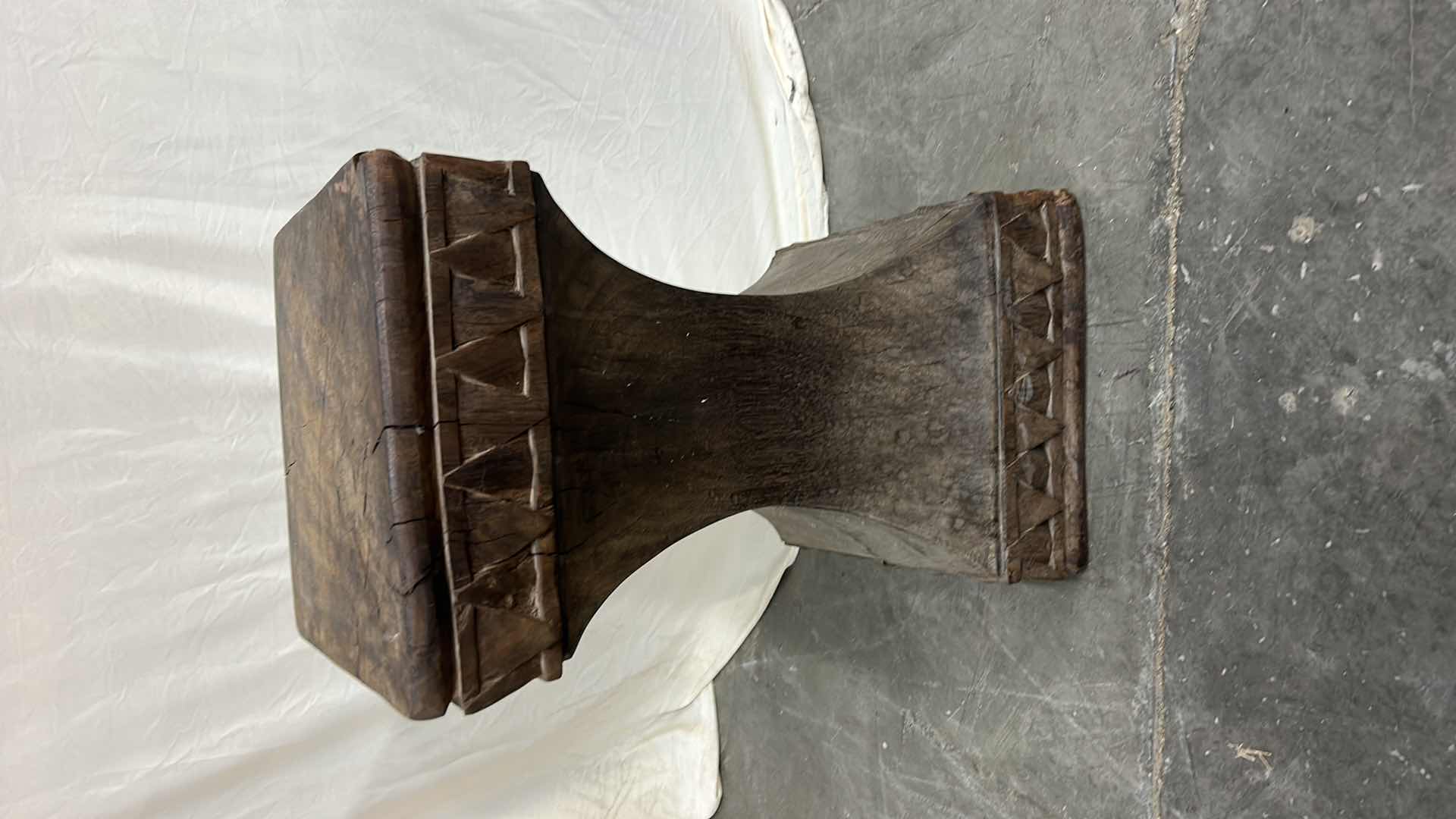 Photo 4 of HEAVY SOLID WOOD PEDESTAL